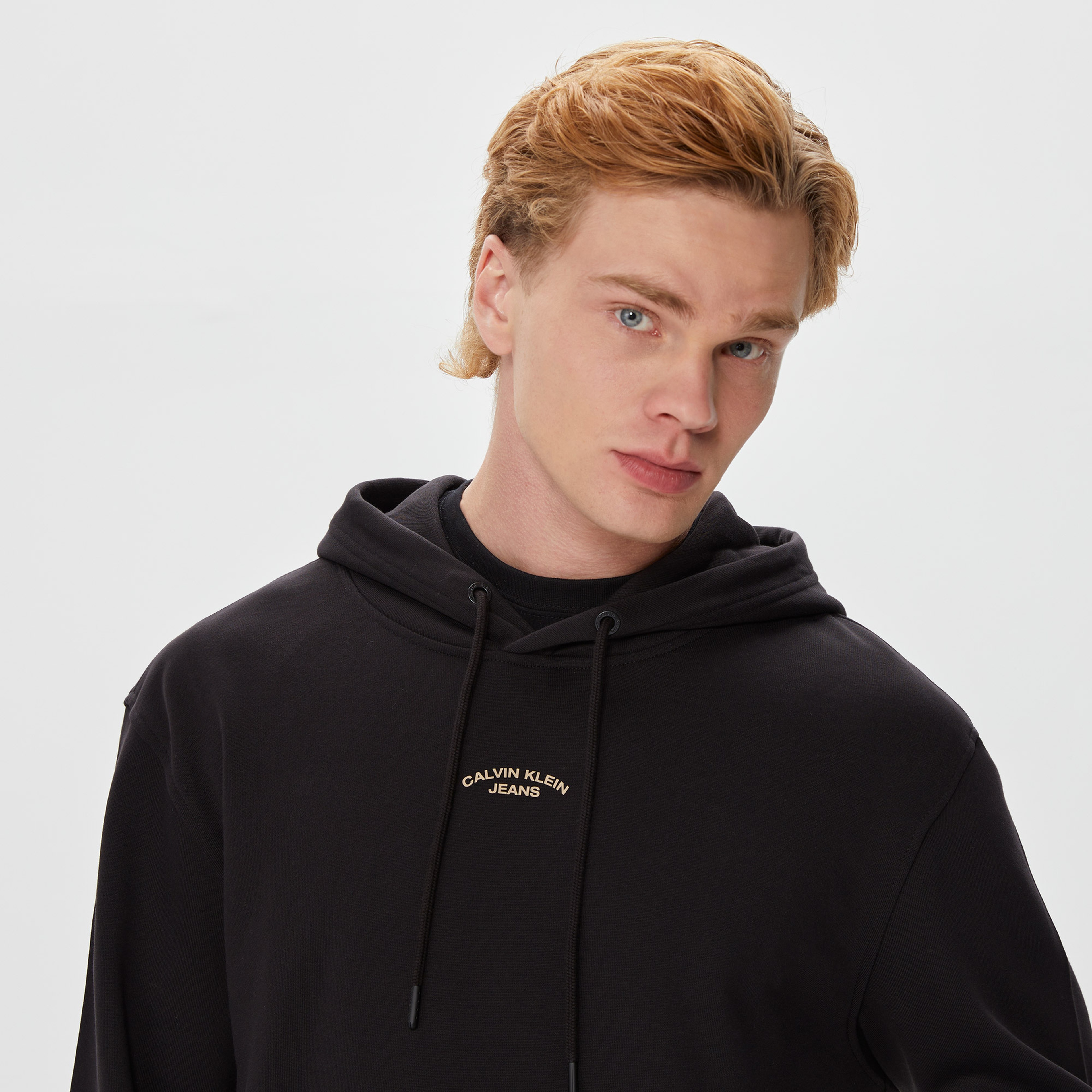 Calvin Klein Erkek Siyah Sweatshirt