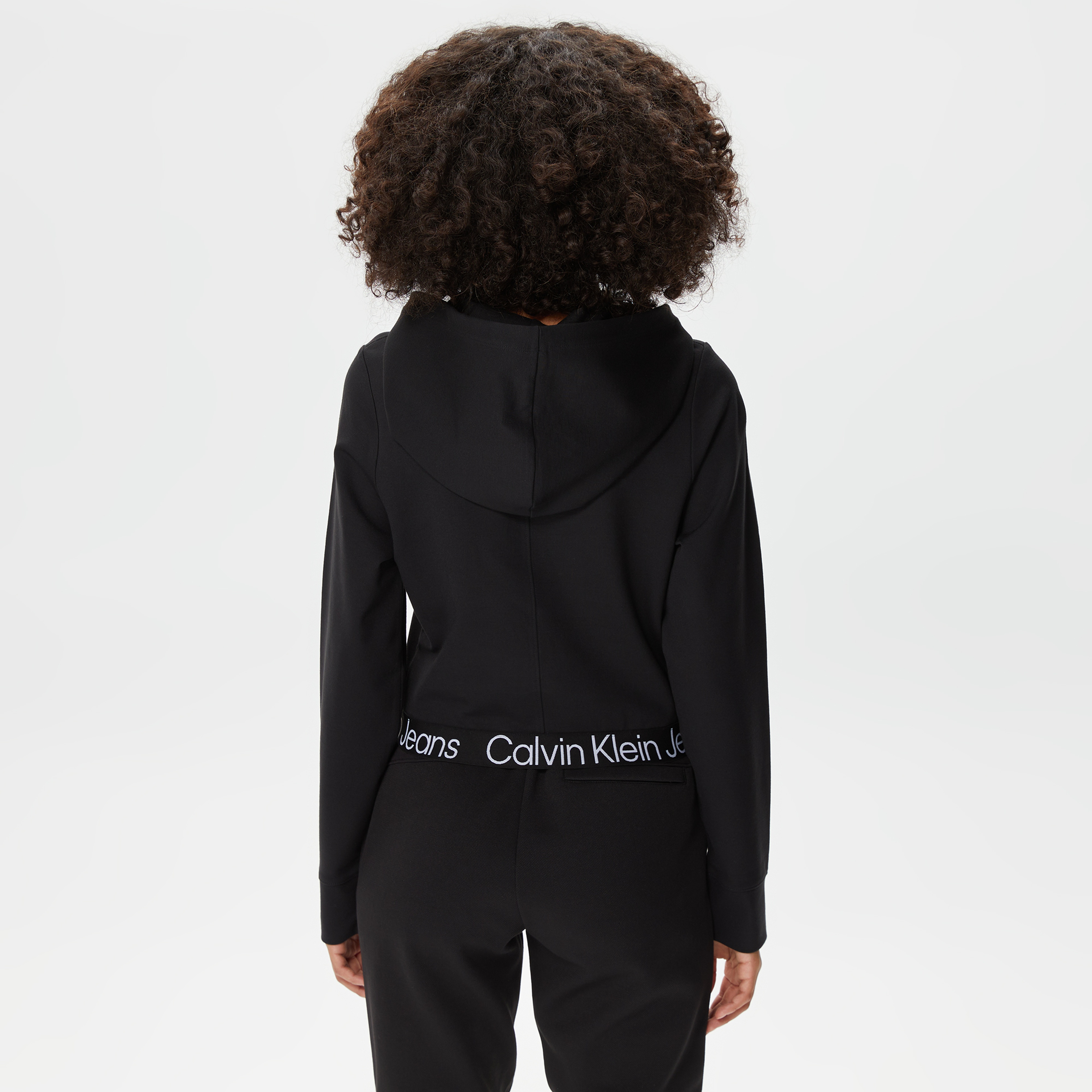 Calvin Klein Tape Milano Siyah Kadın Sweatshirt