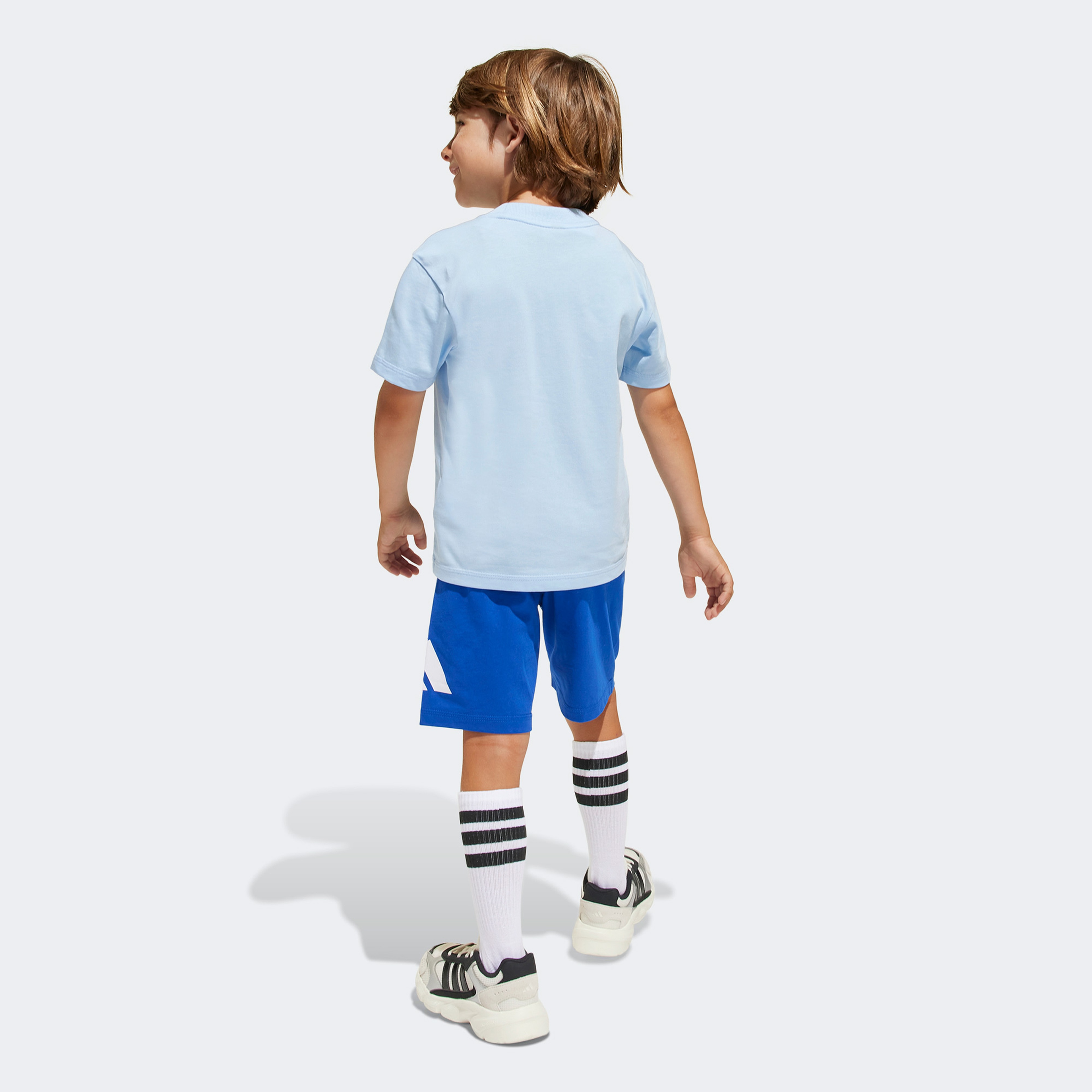 adidas Essentials Set Çocuk Mavi Eşofman Takımı
