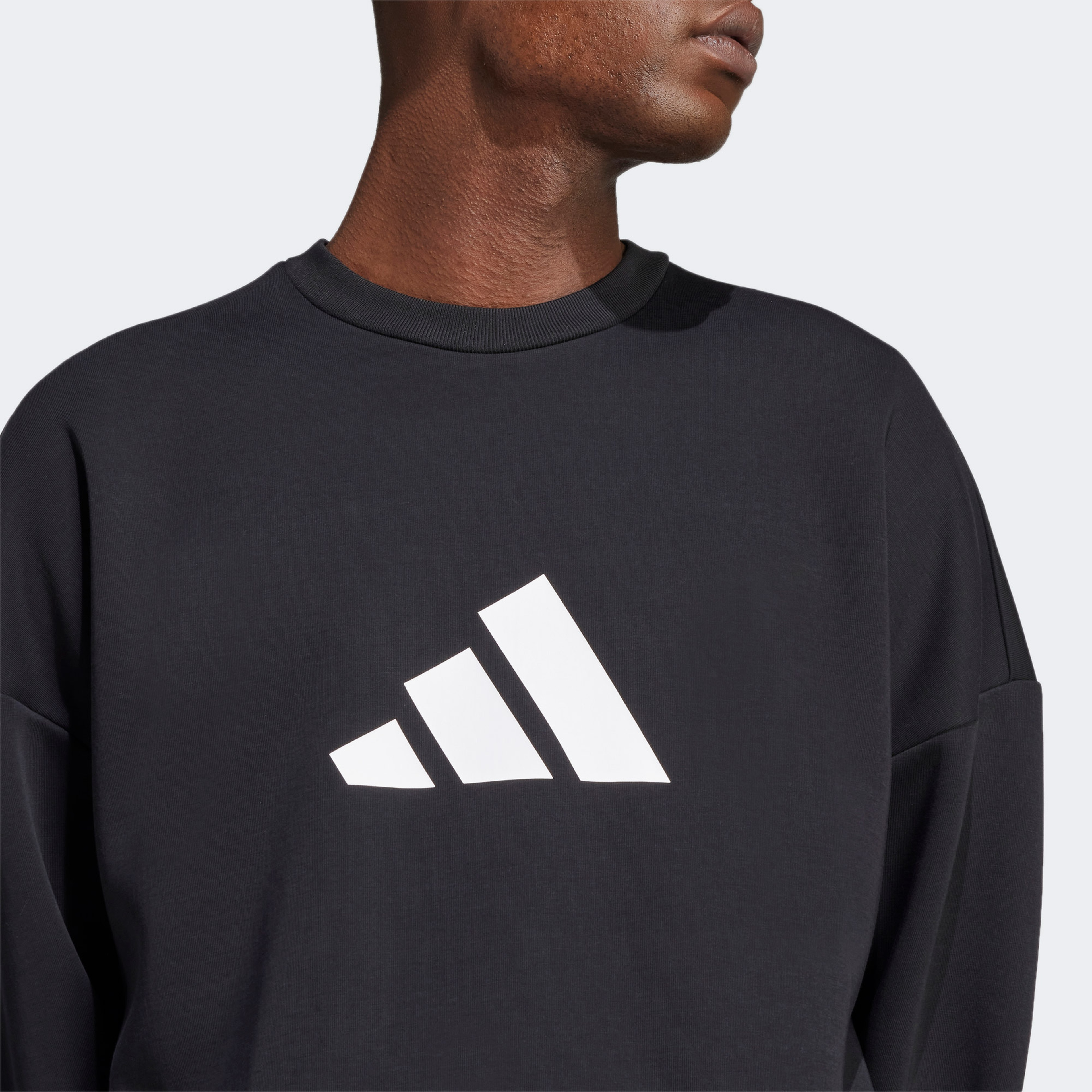 adidas Future Icon Erkek Siyah Sweatshirt