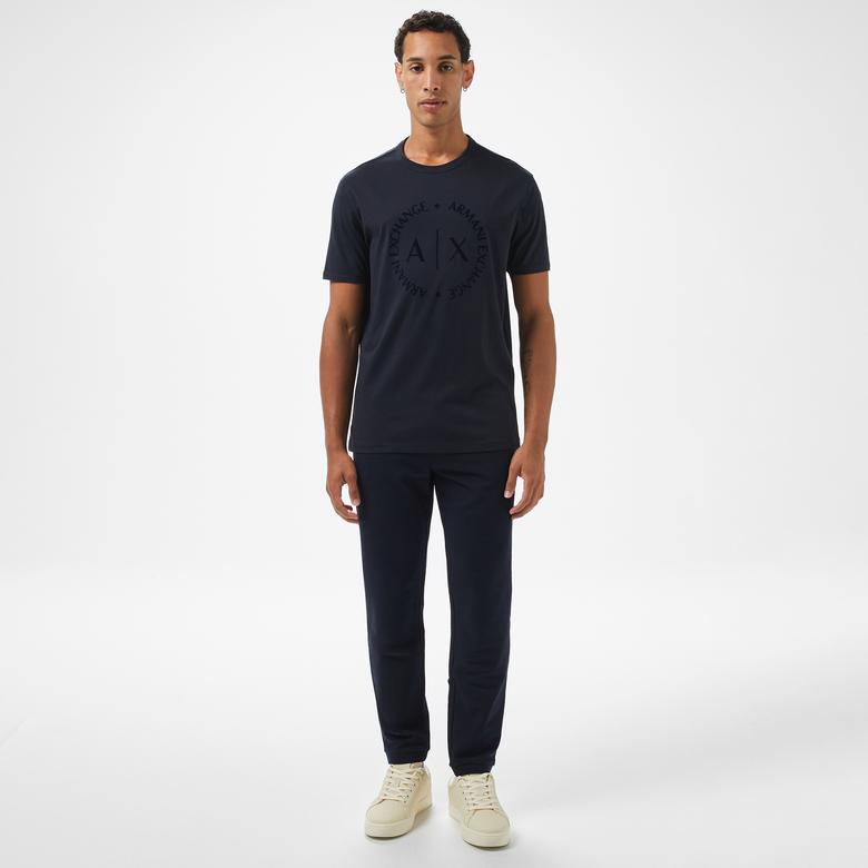 Armani Exchange Erkek Lacivert Eşofman Altı