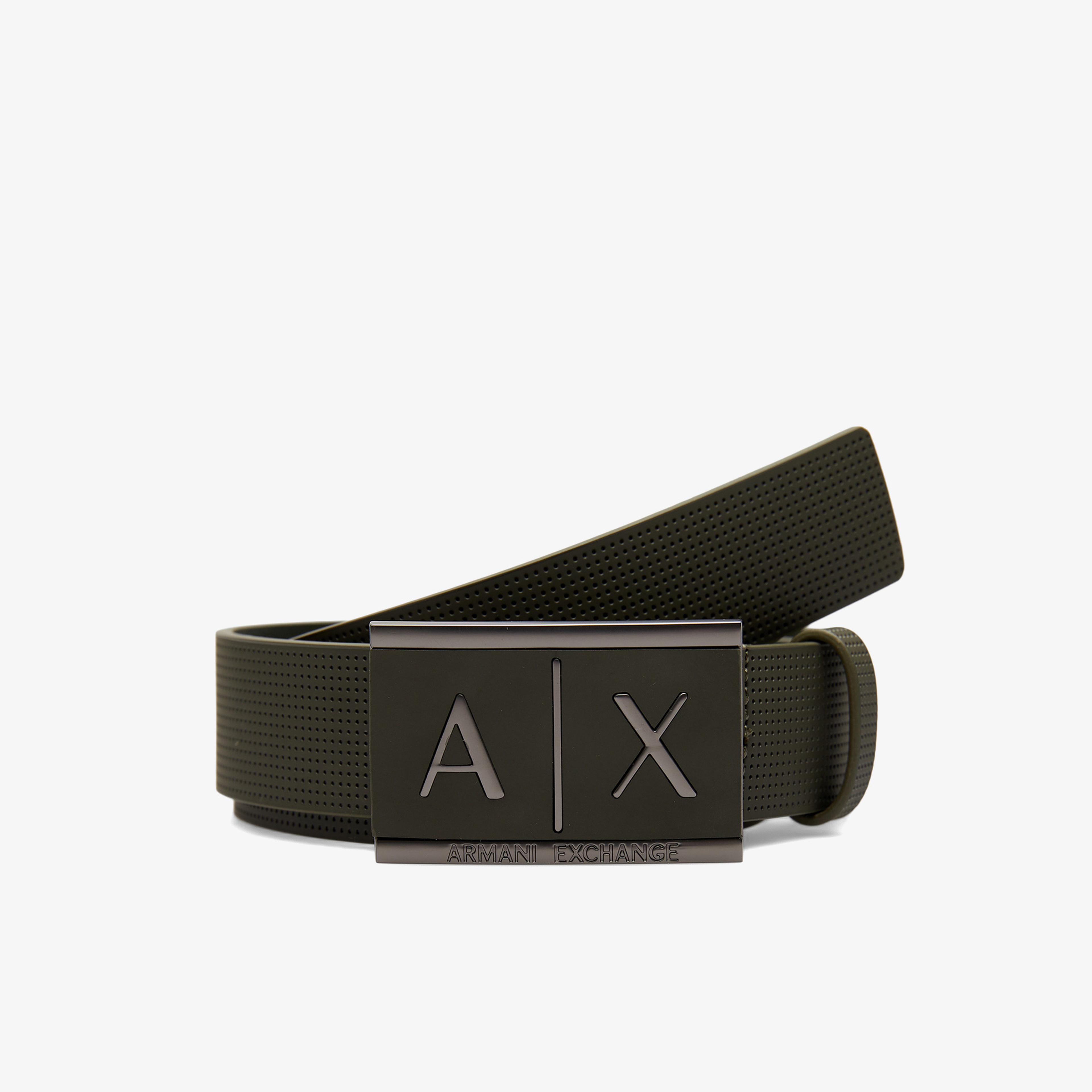 Armani Exchange Erkek Siyah Kemer