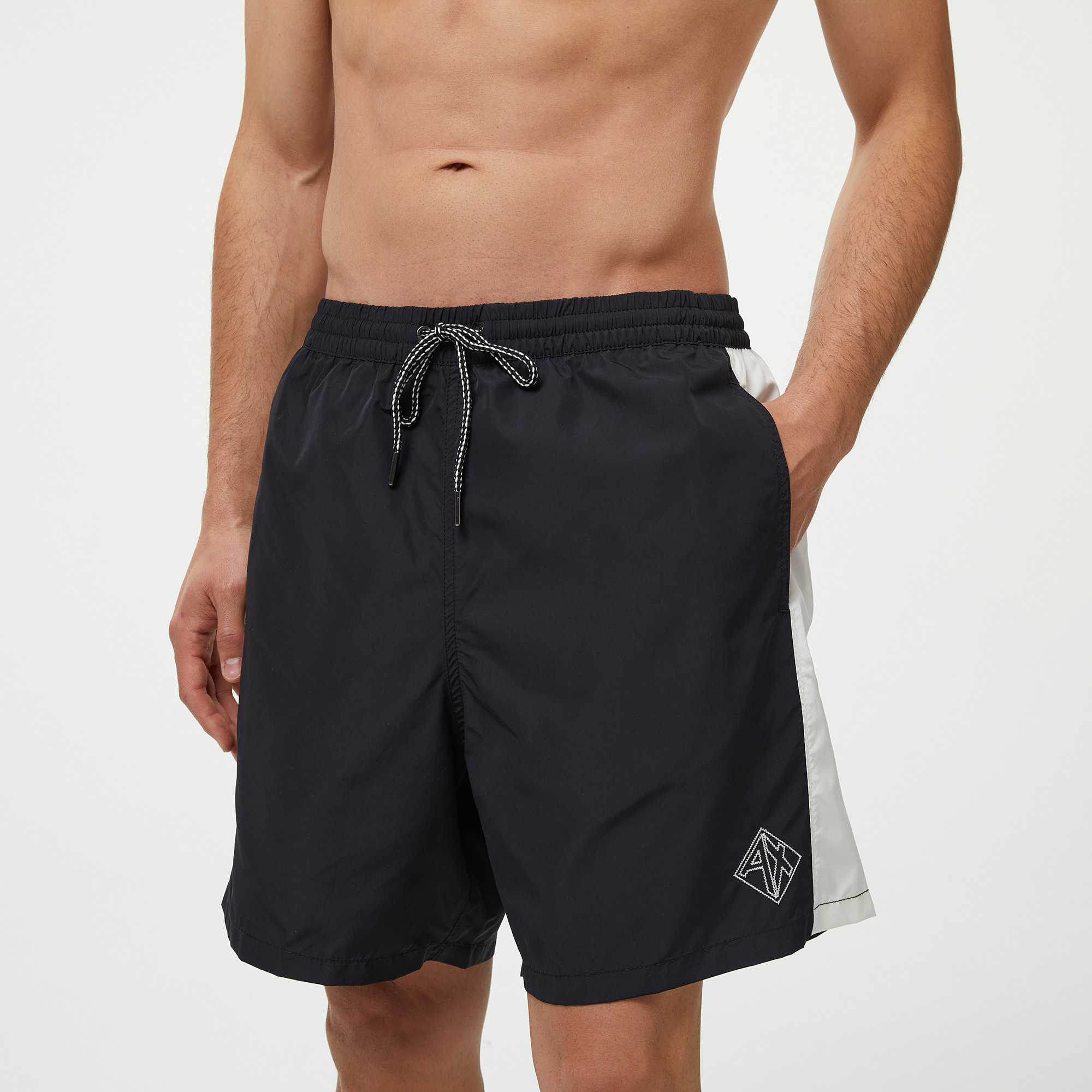 Armani Exchange Erkek Lacivert Mayo Şort