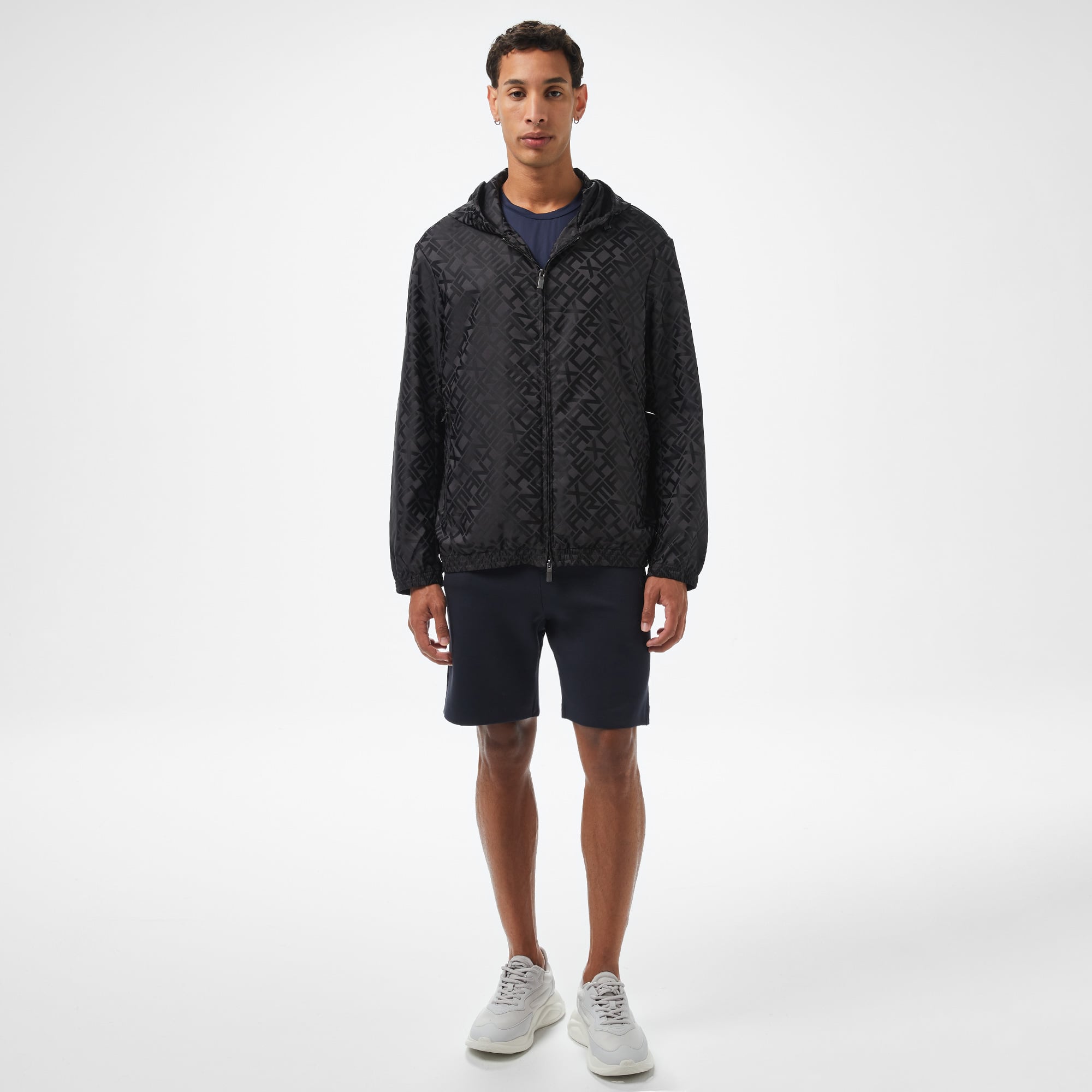 Armani Exchange Erkek Siyah Mont