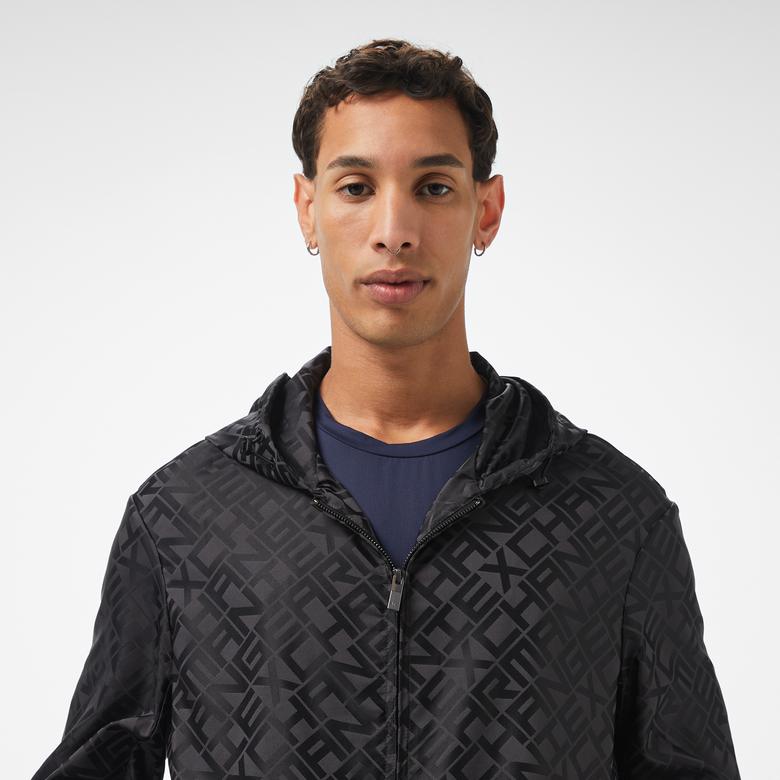 Armani Exchange Erkek Siyah Mont