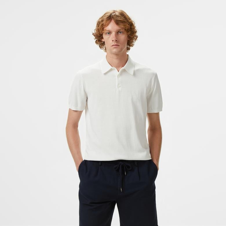 Armani Exchange Erkek Beyaz Polo