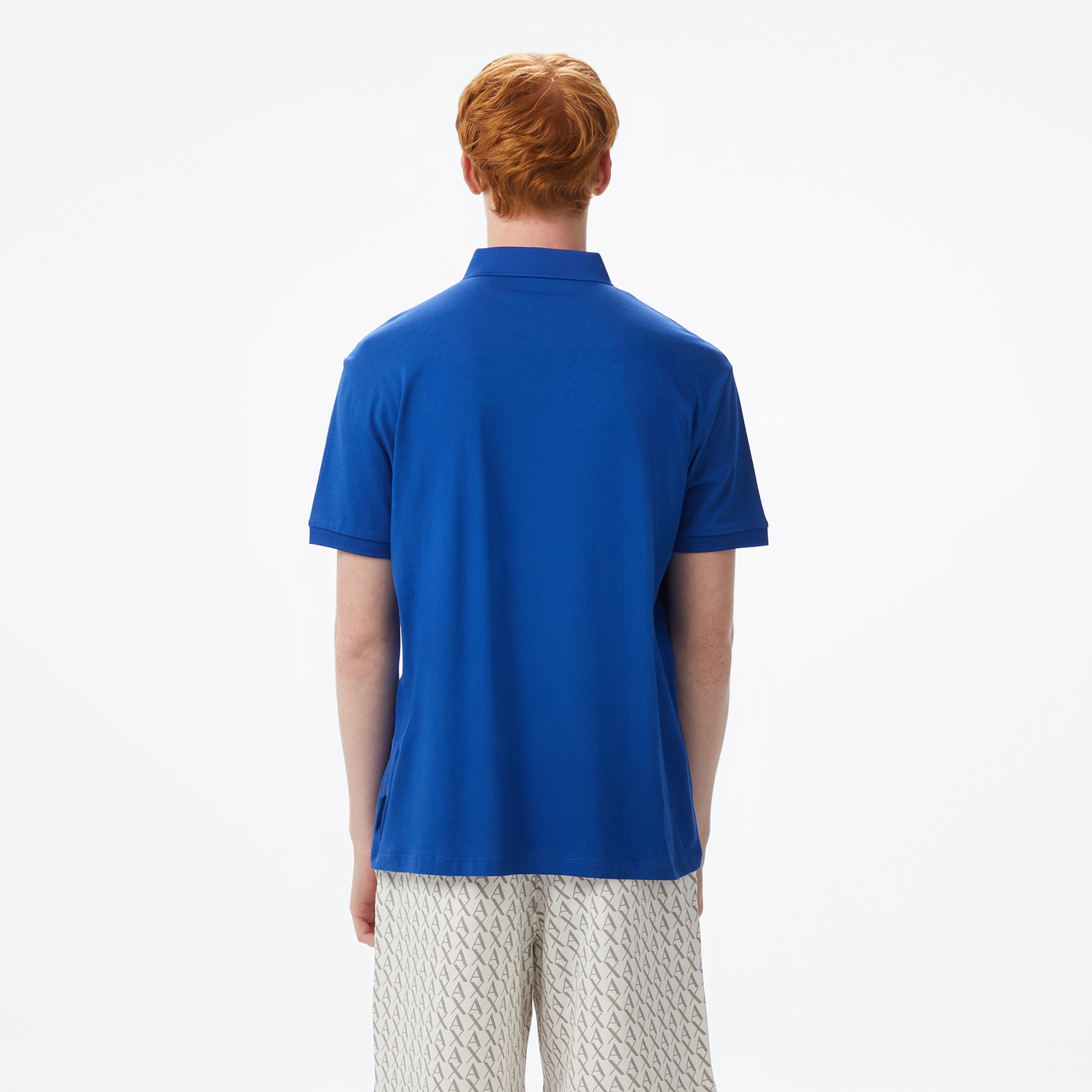 Armani Exchange Erkek Mavi Polo