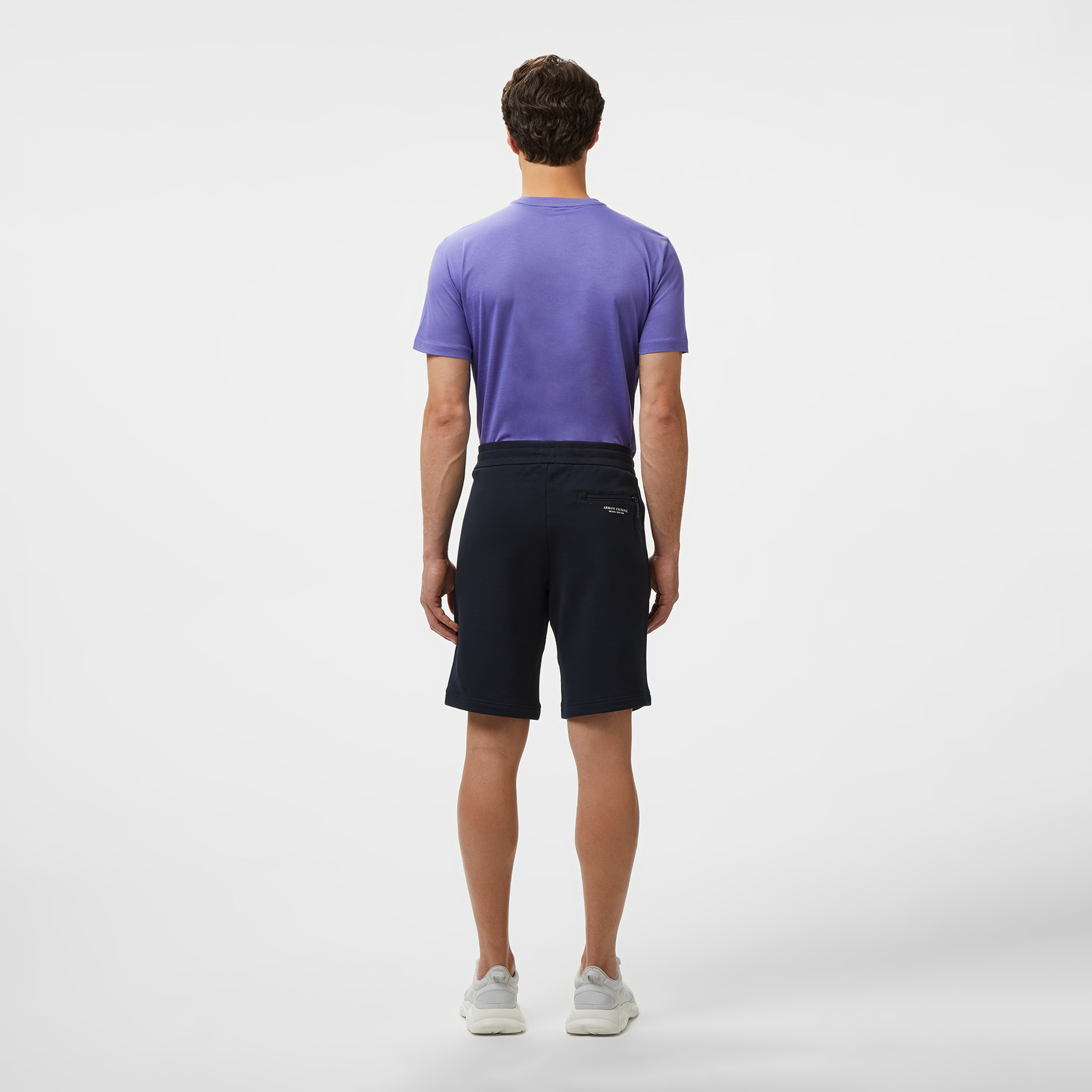 Armani Exchange Erkek Lacivert Bermuda Şort