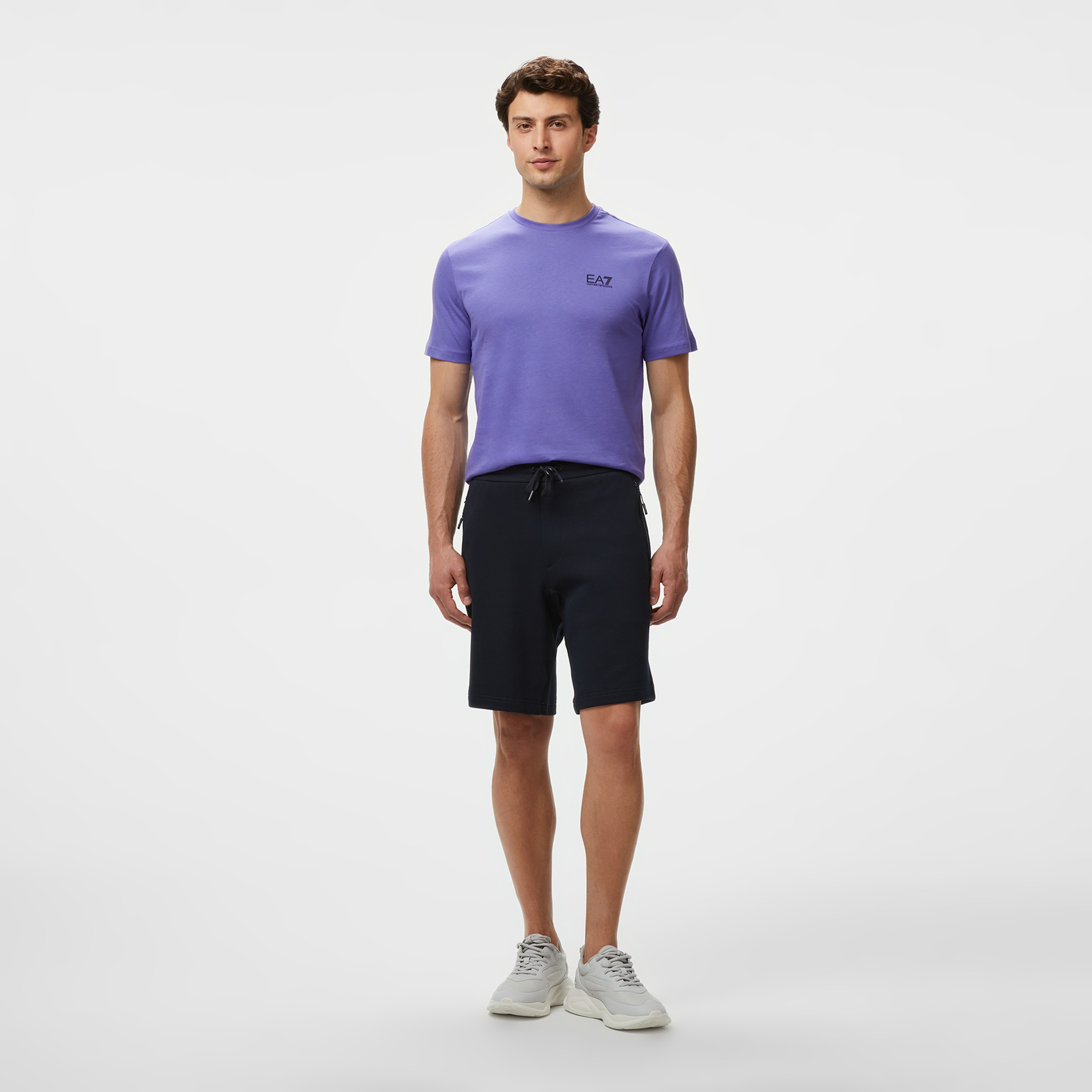 Armani Exchange Erkek Lacivert Bermuda Şort