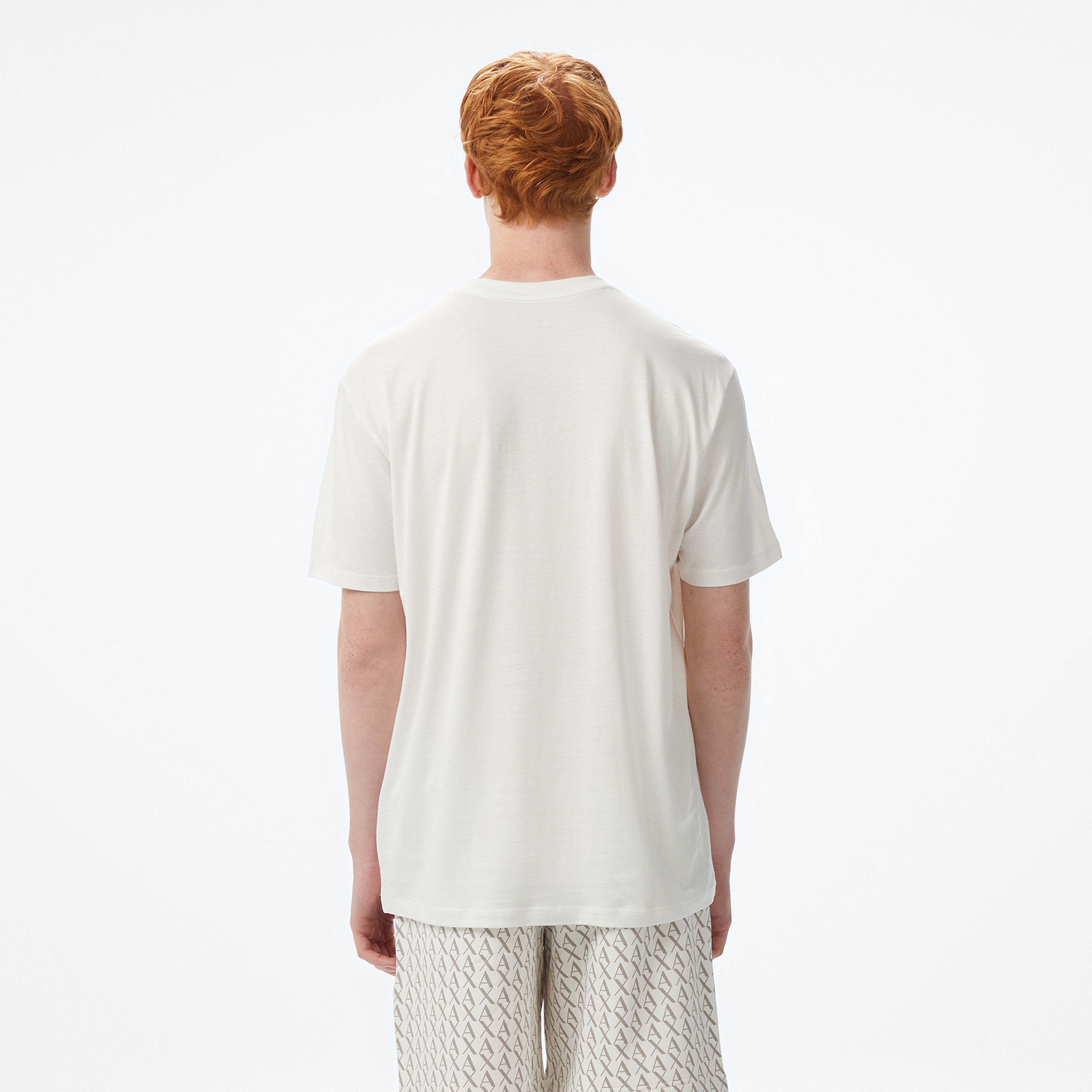 Armani Exchange Erkek Beyaz Bermuda Şort