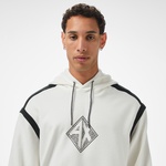 Armani Exchange Erkek Beyaz Kapüşonlu Sweatshirt