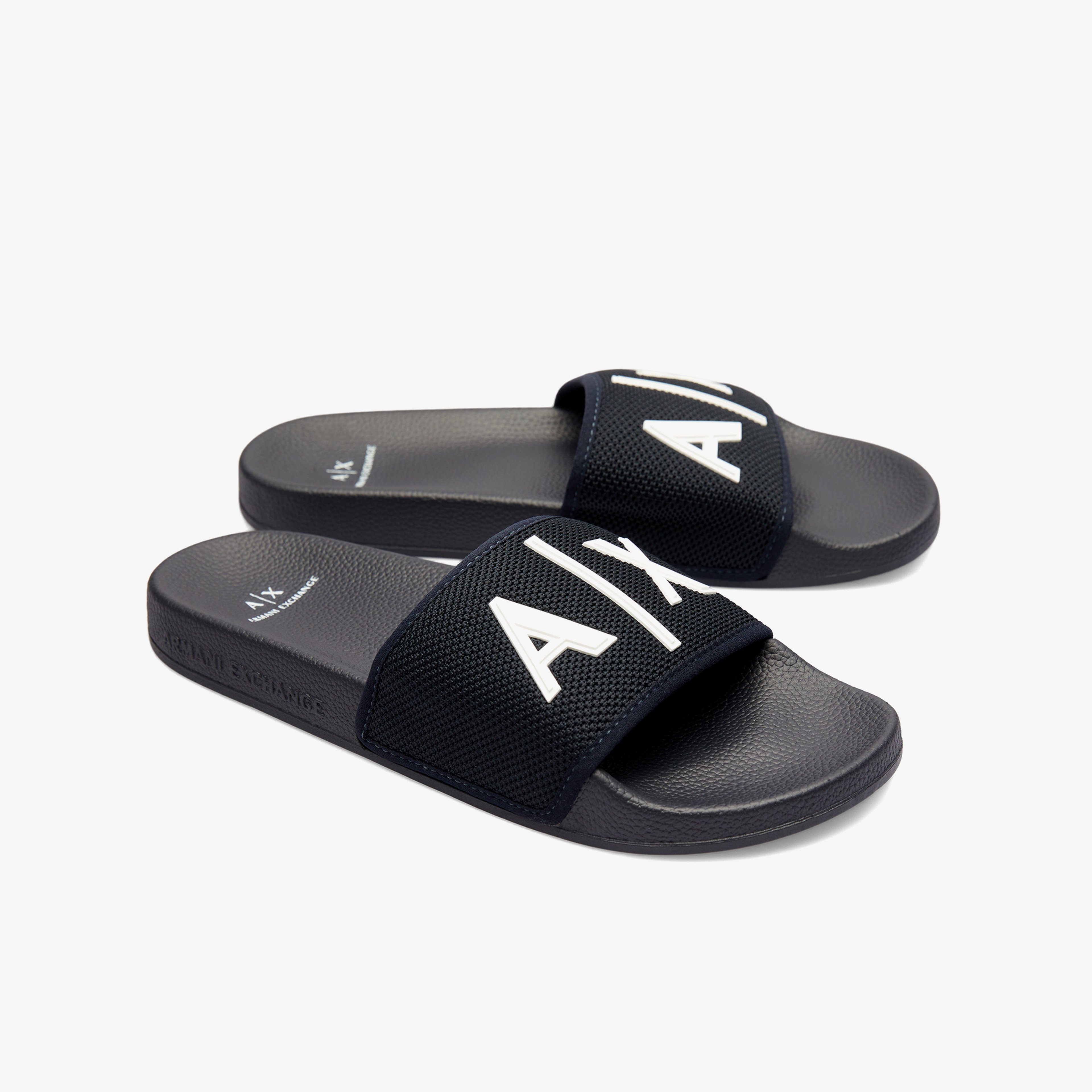 Armani Exchange Erkek Lacivert Terlik