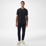 Armani Exchange Erkek Lacivert Bisiklet Yaka T-Shirt