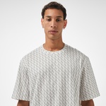 Armani Exchange Erkek Beyaz Bisiklet Yaka T-Shirt