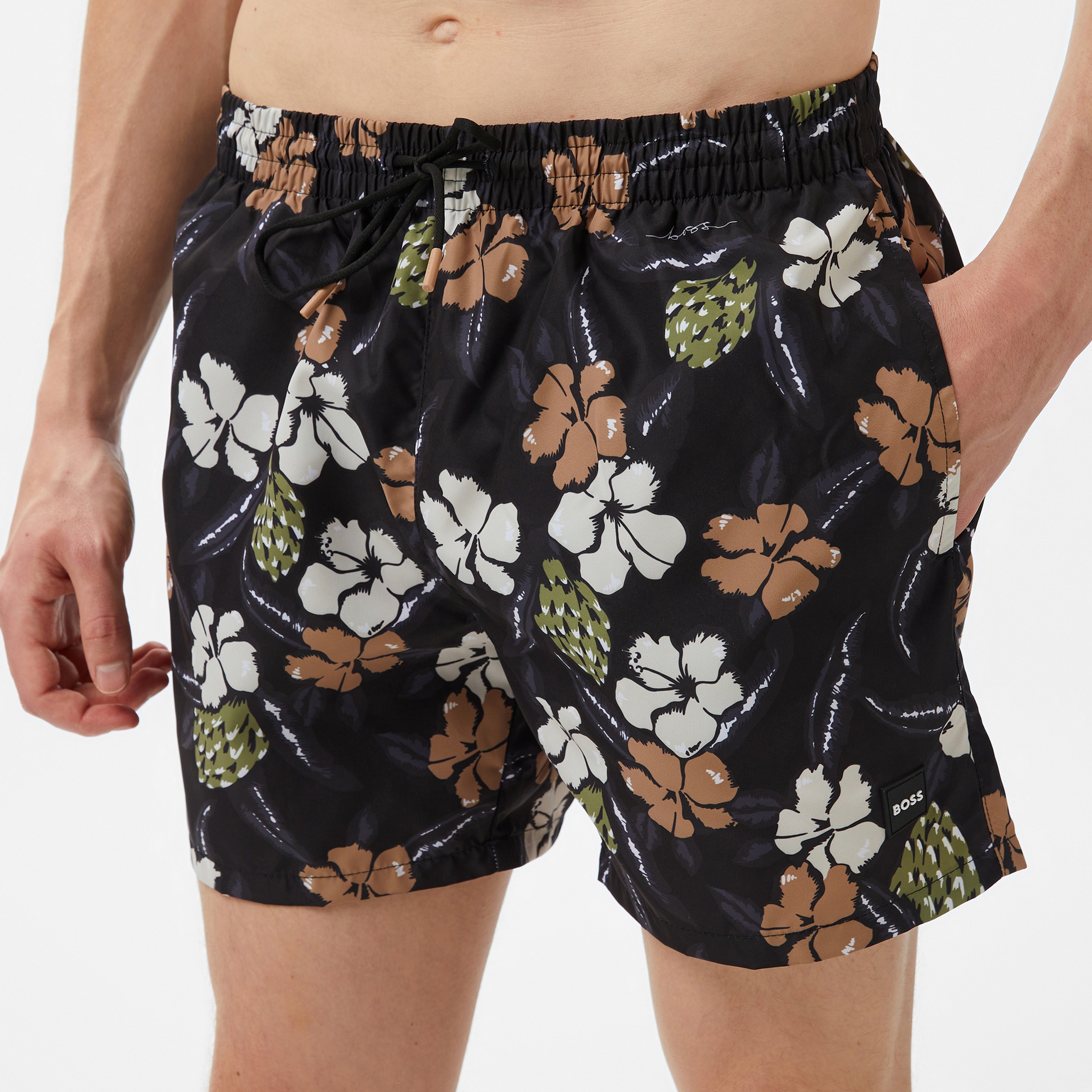 Boss Piranha Erkek Siyah Mayo Şort