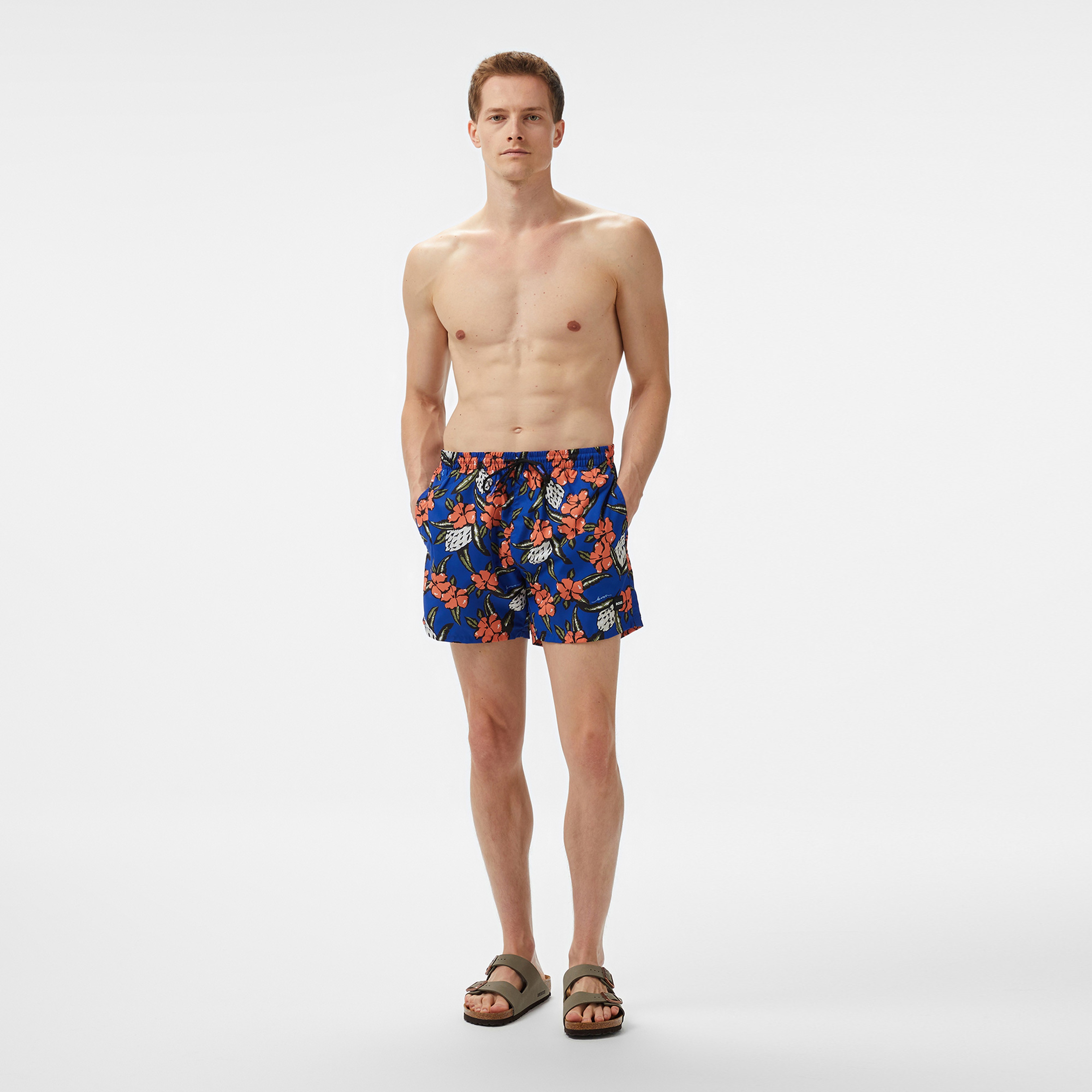 Boss Piranha Erkek Mavi Mayo Şort