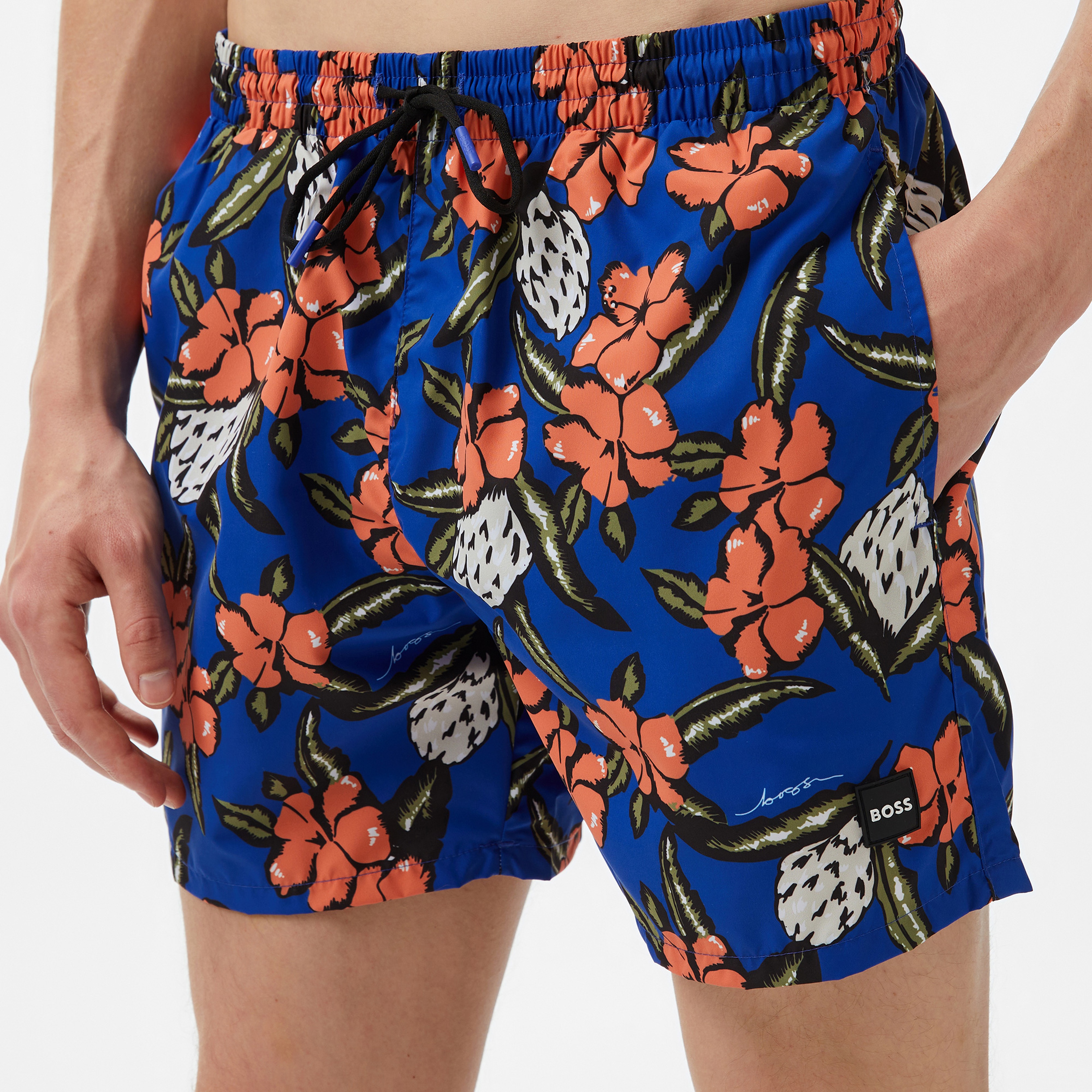 Boss Piranha Erkek Mavi Mayo Şort