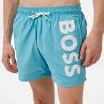 Boss Octopus Erkek Mavi Mayo Şort