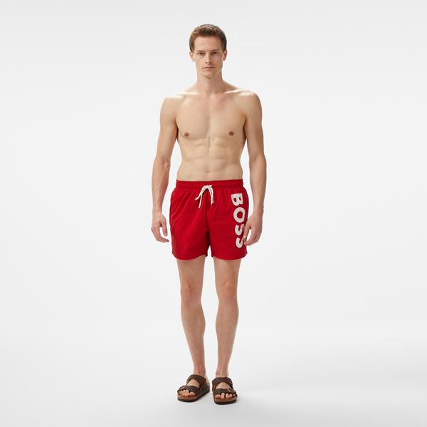 Boss Octopus Erkek Kırmızı Mayo Şort
