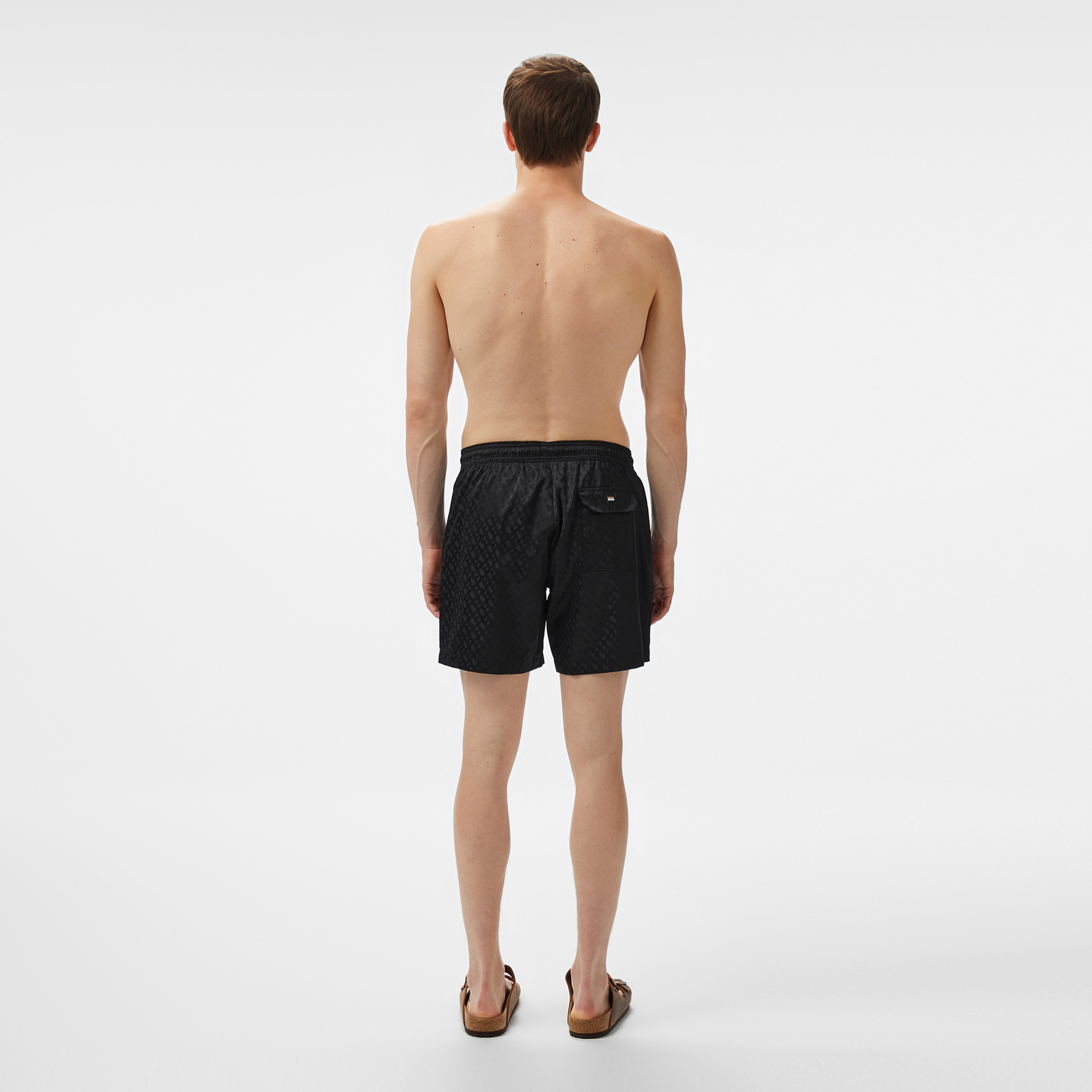 Boss Jacques Erkek Siyah Mayo Şort