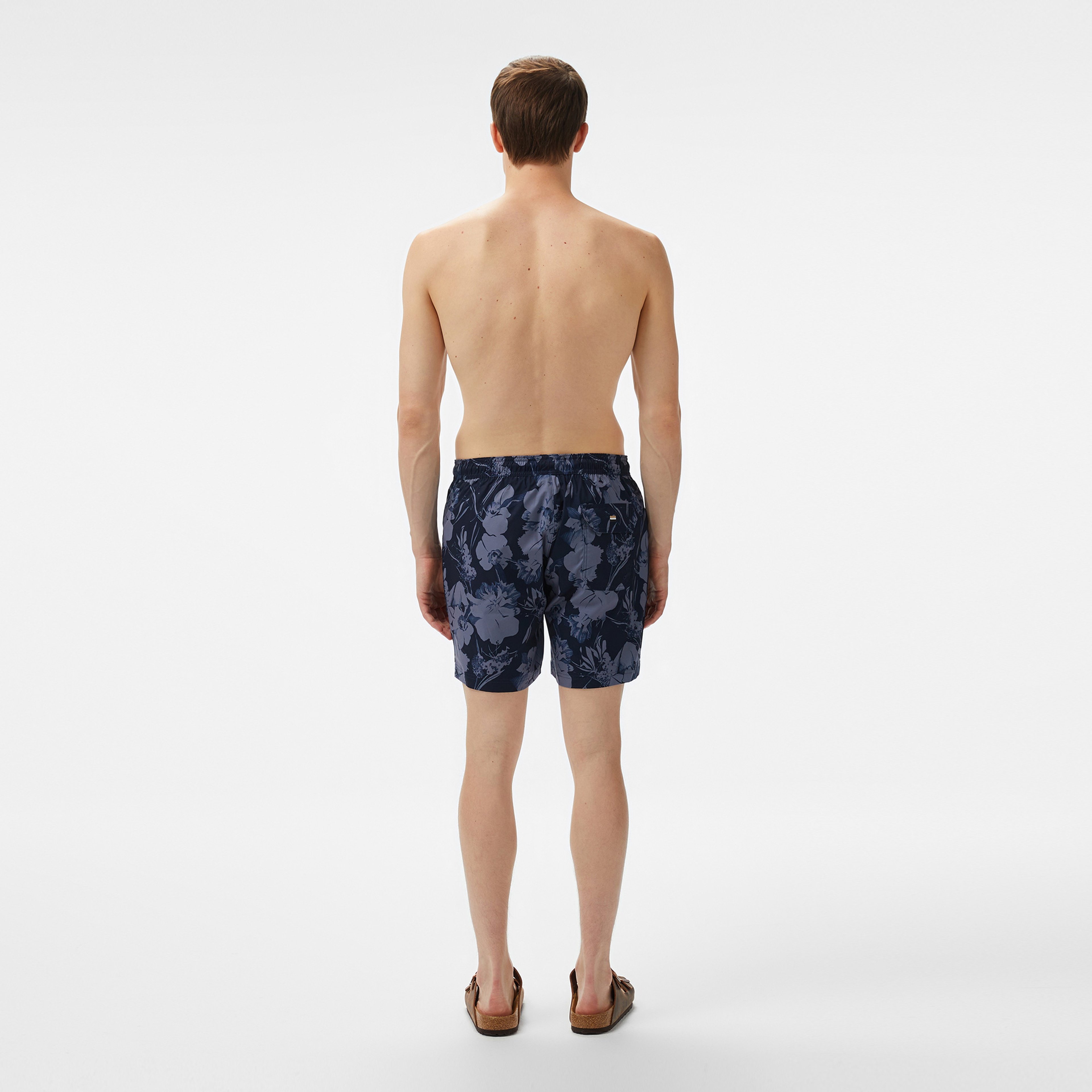 Boss Alain Erkek Lacivert Mayo Şort