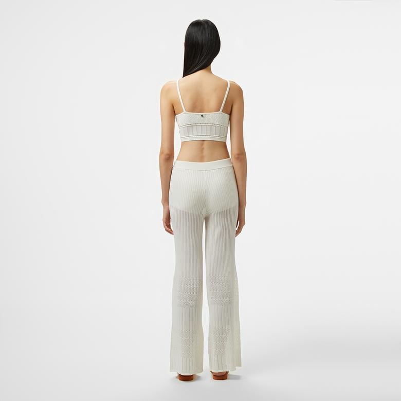 BOSS Folie Kadın Beyaz Pantolon