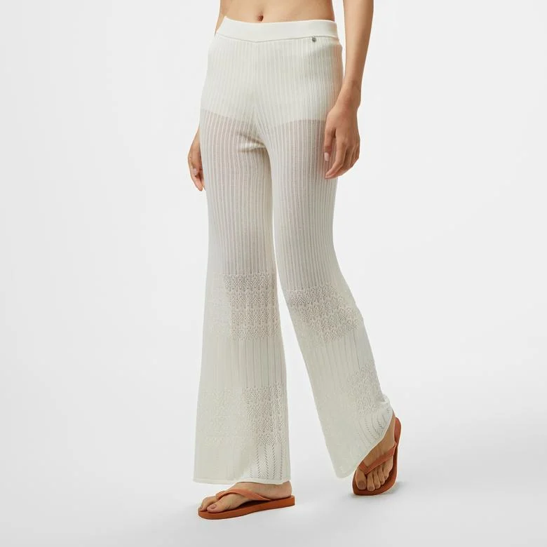 BOSS Folie Kadın Beyaz Pantolon