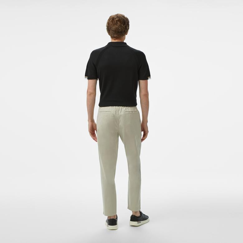 BOSS Chino Tapered DS 5 Erkek Açık Bej Pantolon