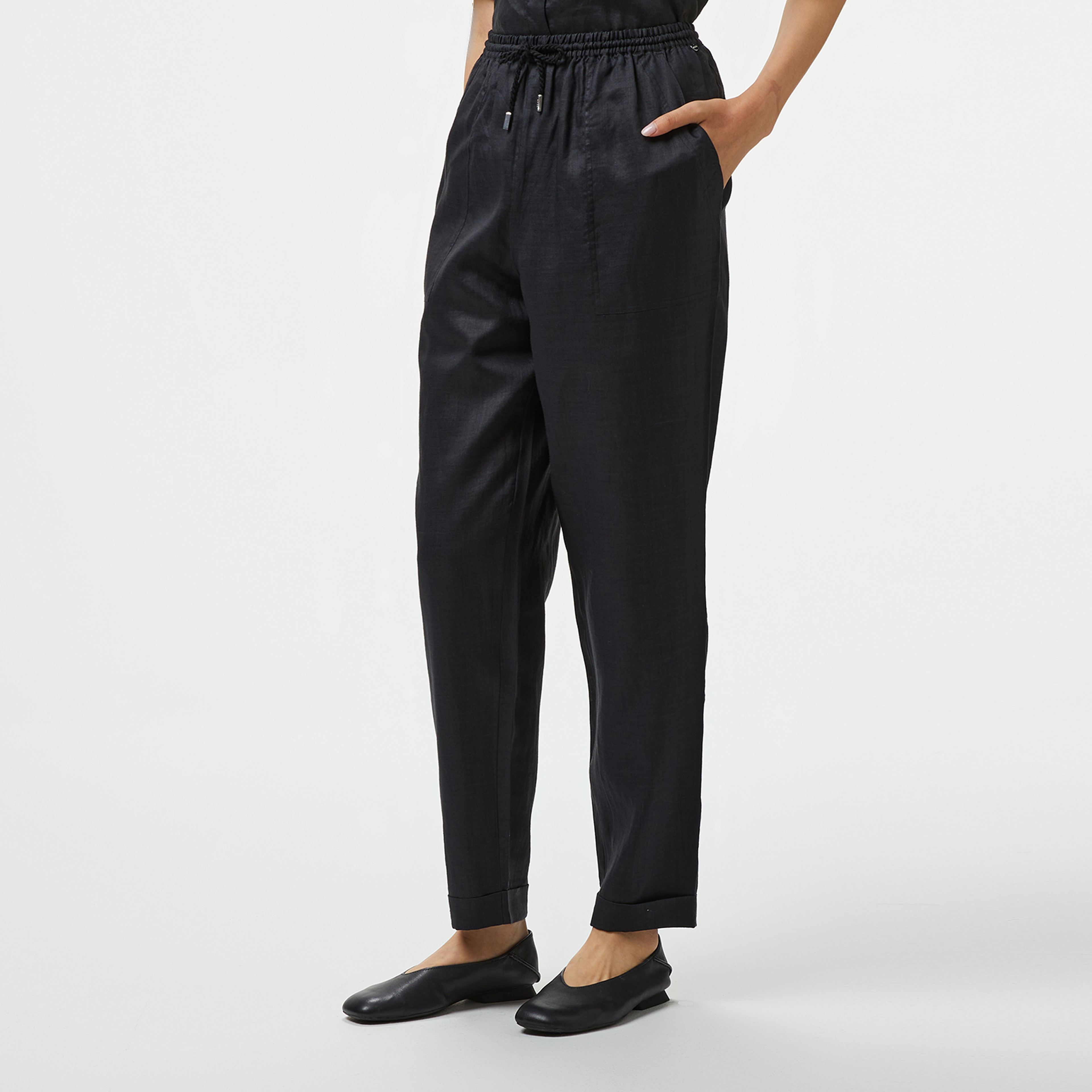 BOSS Tanjet Kadın Siyah Pantolon