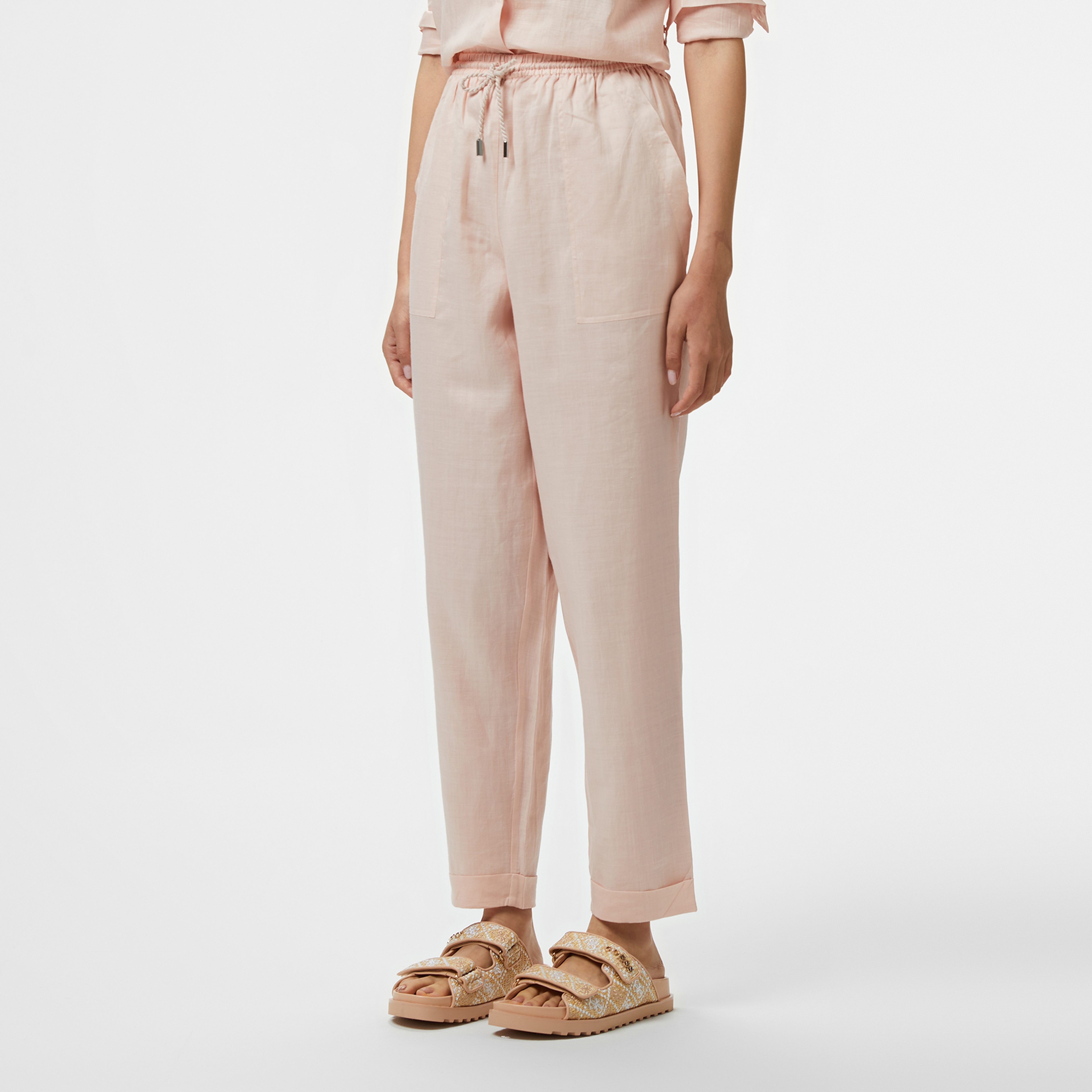 BOSS Tanjet Kadın Pembe Pantolon