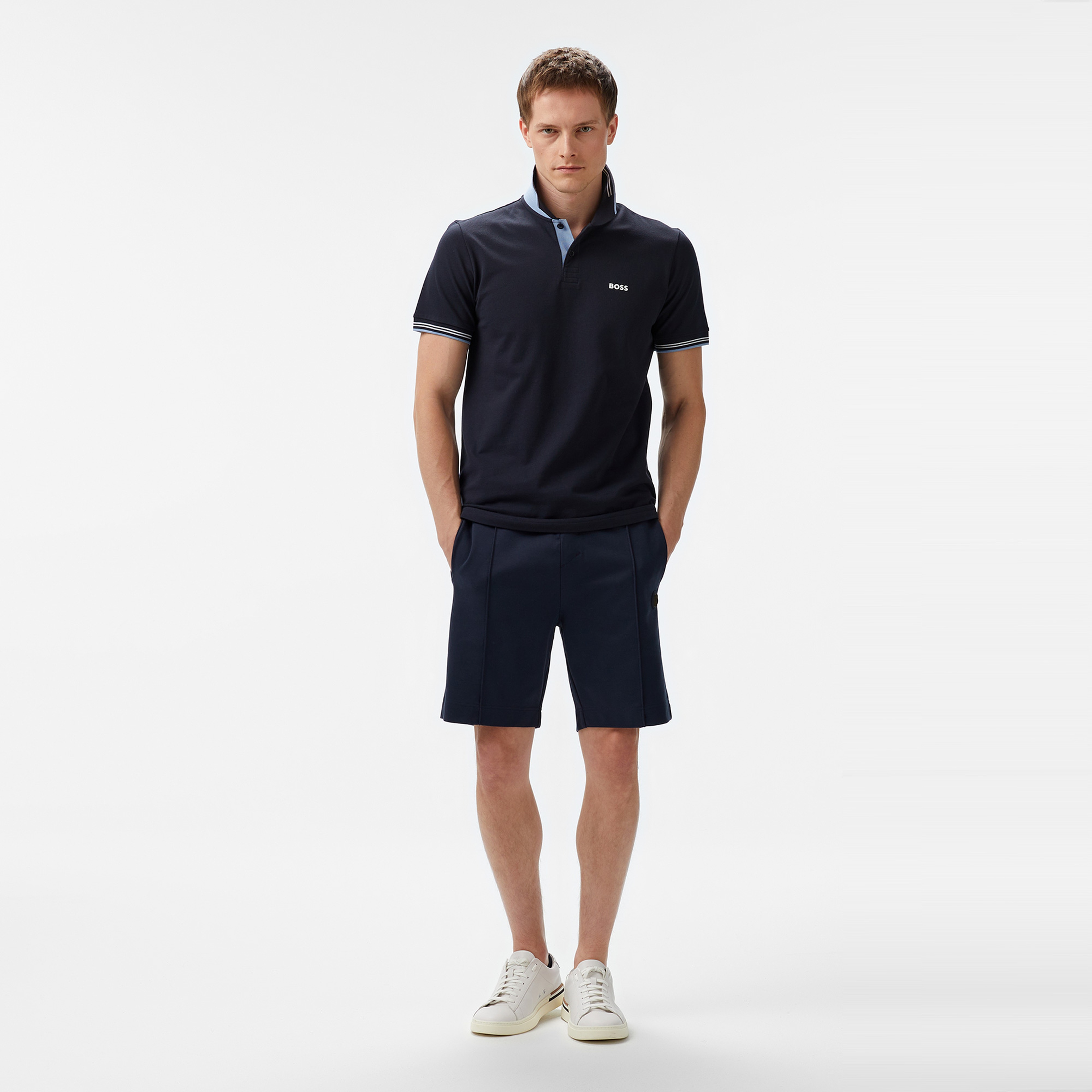 Boss Paul Erkek Mavi Polo