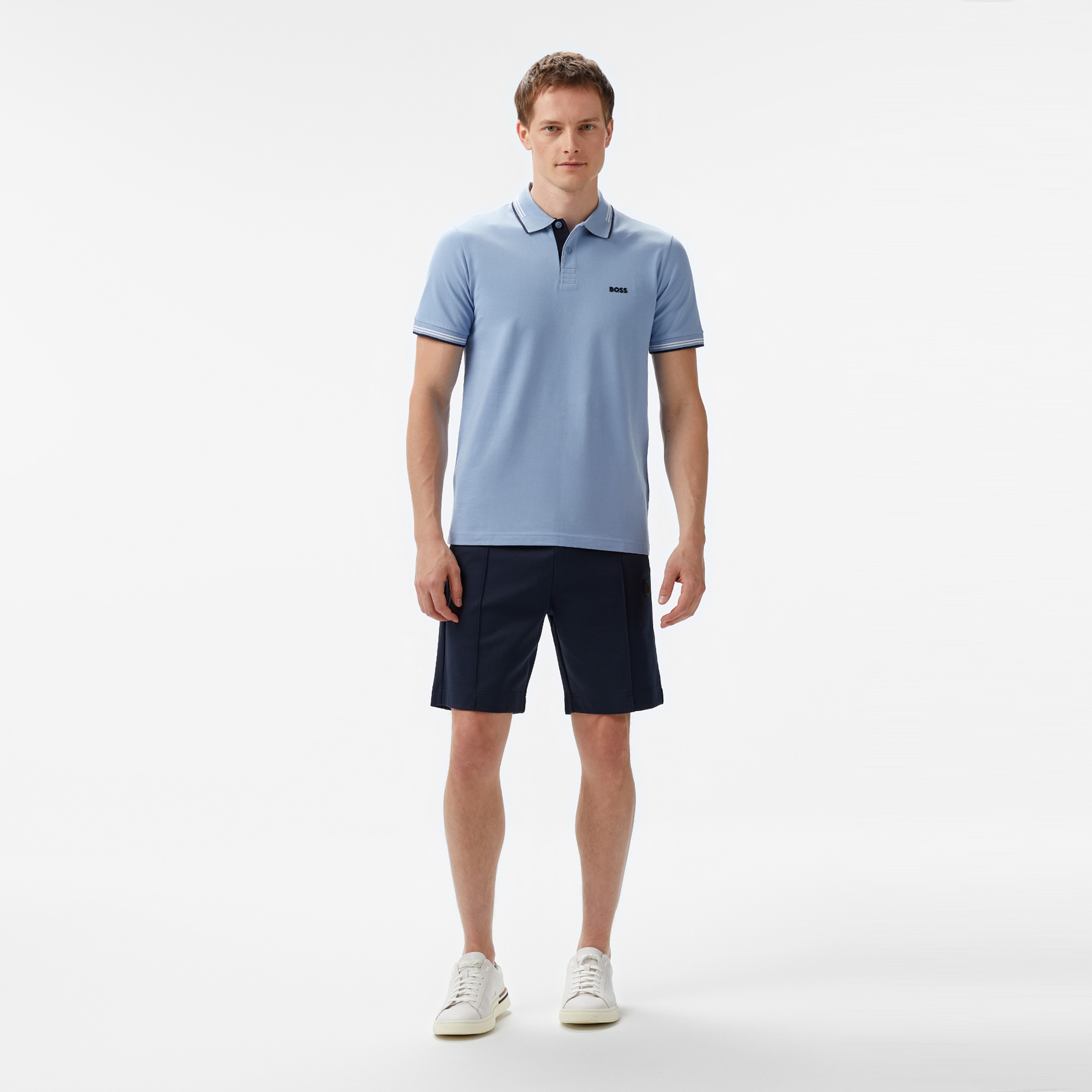 Boss Paul Erkek Mavi Polo