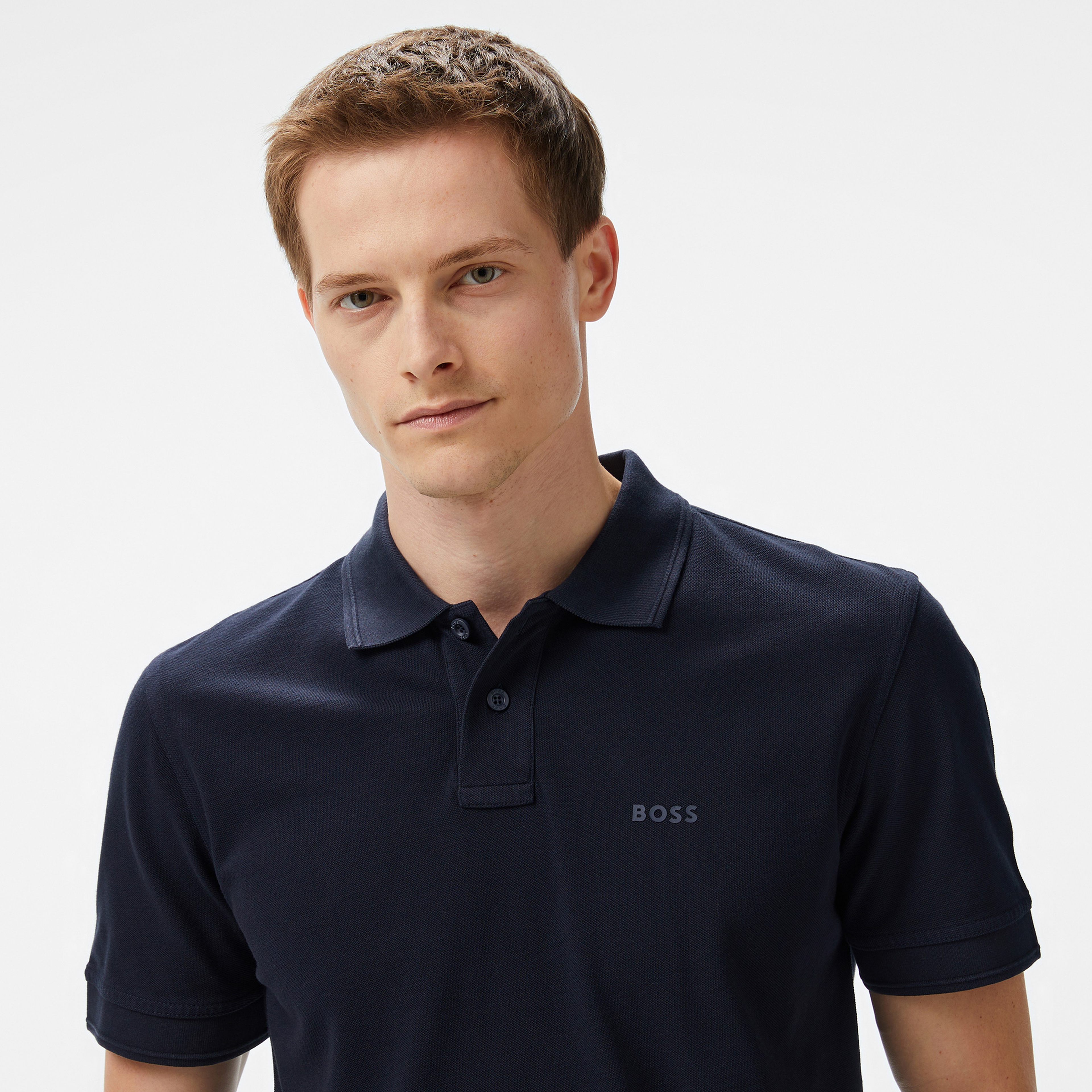 Boss Prime Erkek Mavi Polo