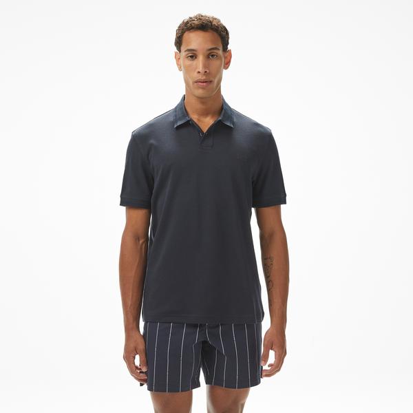 Boss Pe Interlock Erkek Lacivert Polo