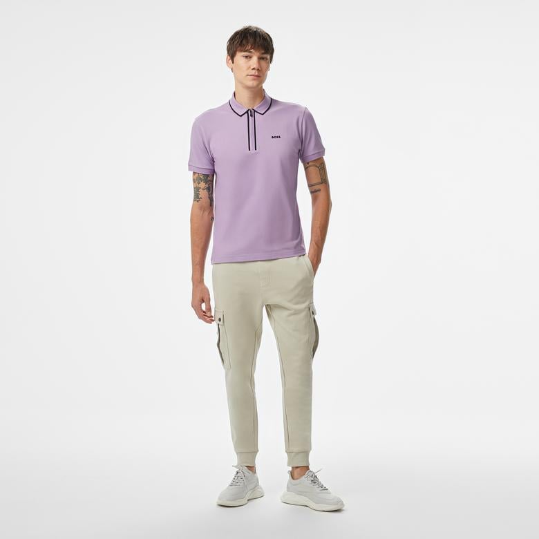 Boss Philix Tape Erkek Mor Polo
