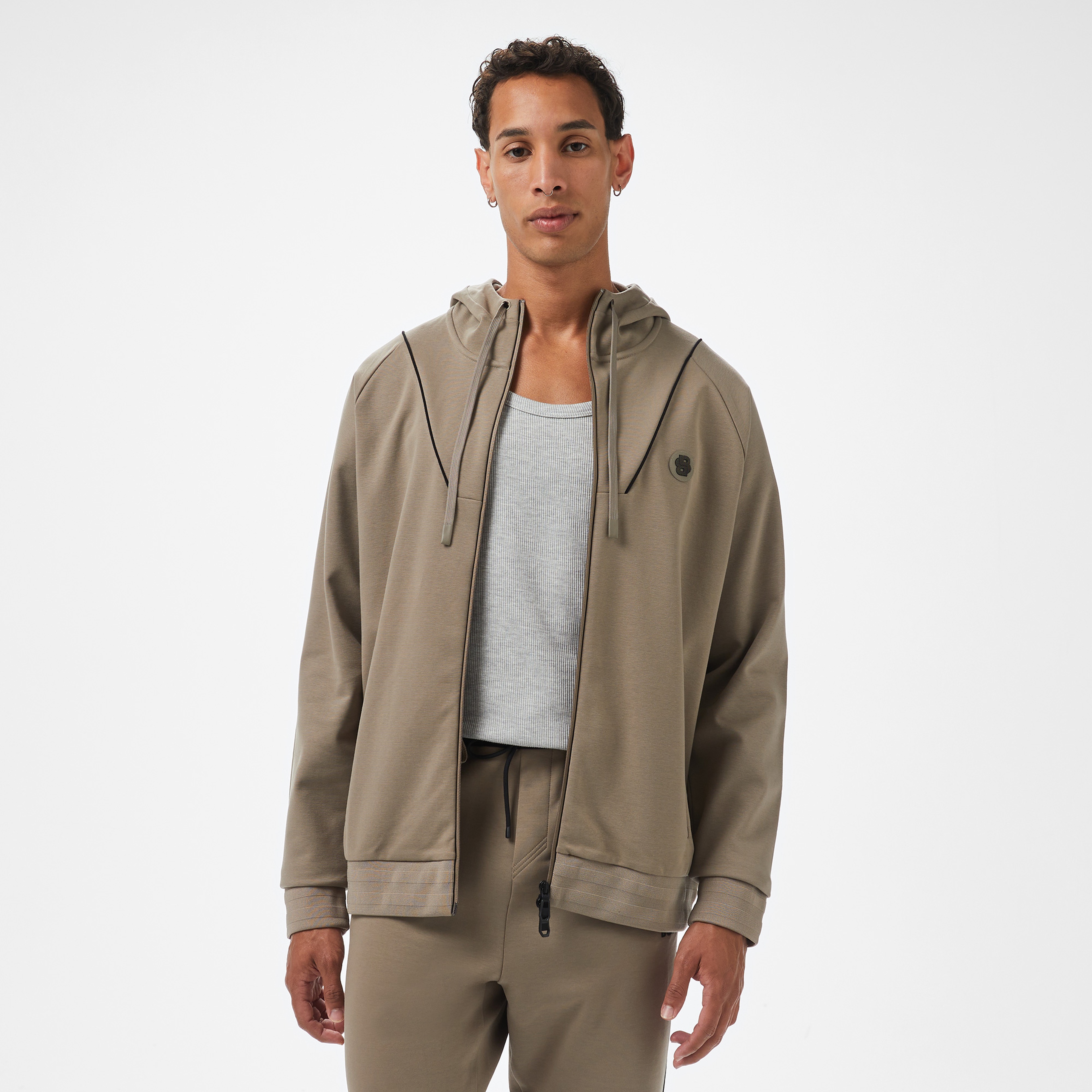 Boss Saggy Tl Erkek Yeşil Sweatshirt