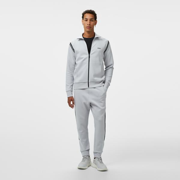 Boss Tracksuit Set Erkek Gri Sweatshirt
