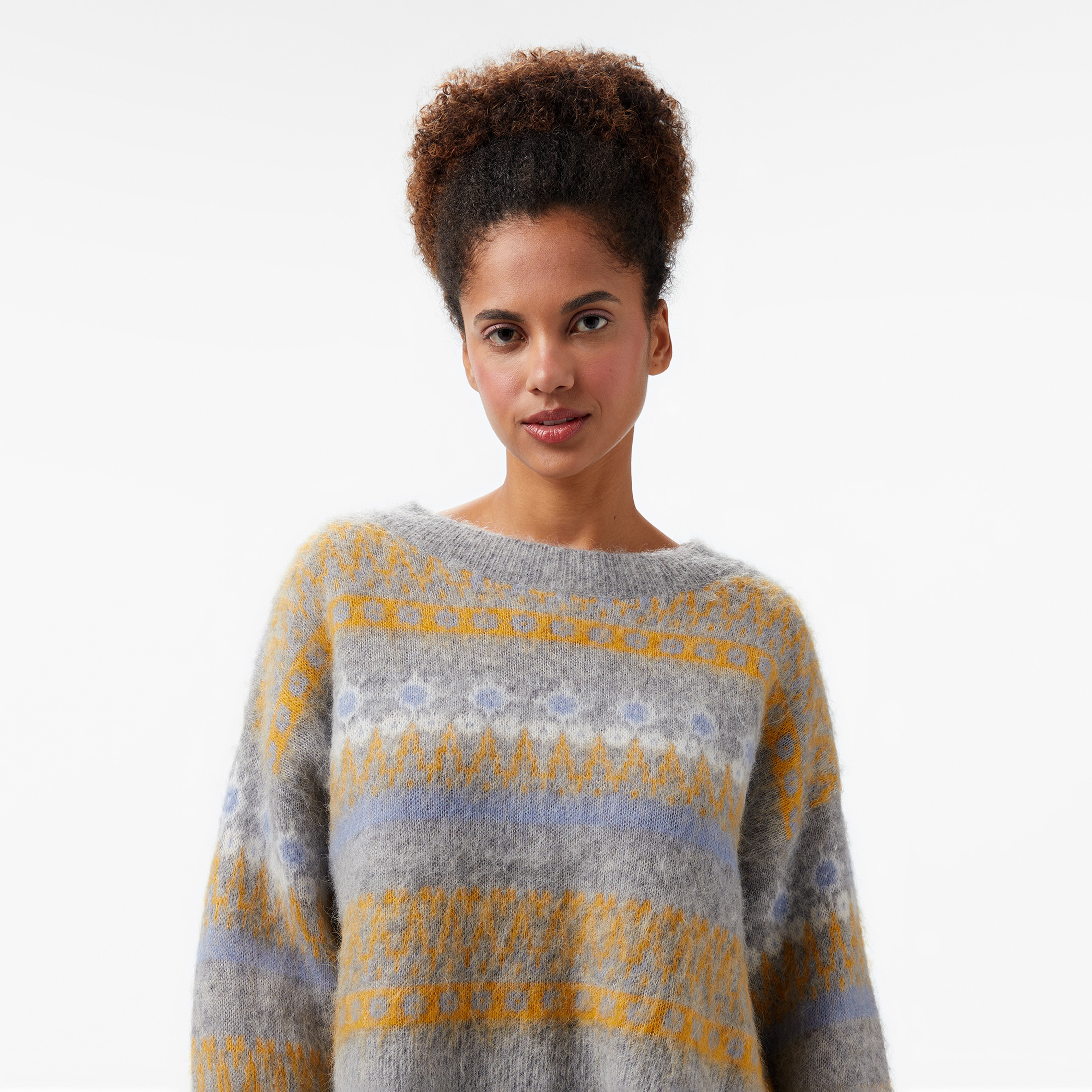 Boss Kadın Renkli Triko