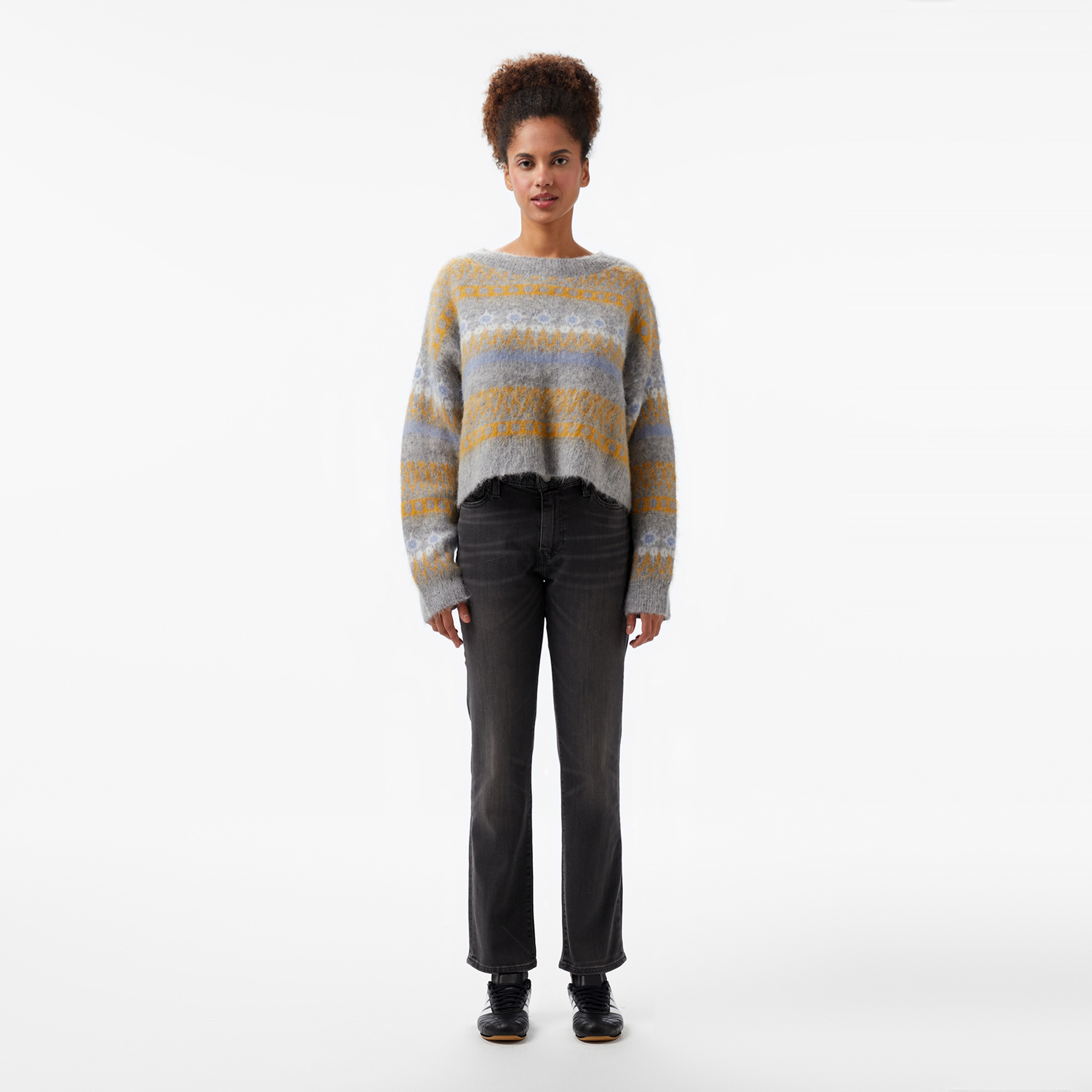 Boss Kadın Renkli Triko