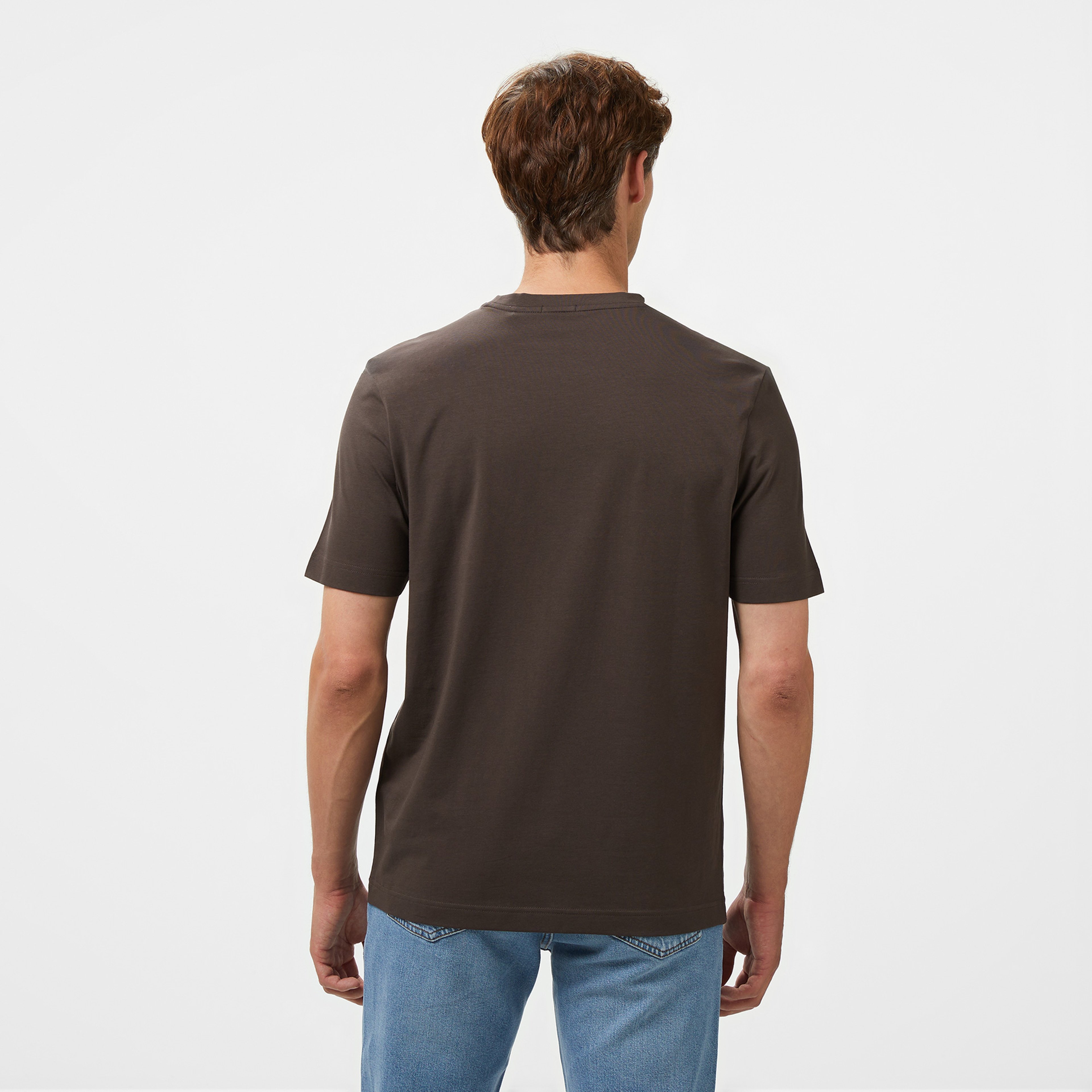 Boss Tchup Erkek Kahverengi T-Shirt