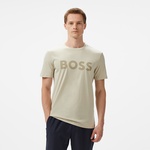 Boss Thinking Erkek Bej T-Shirt