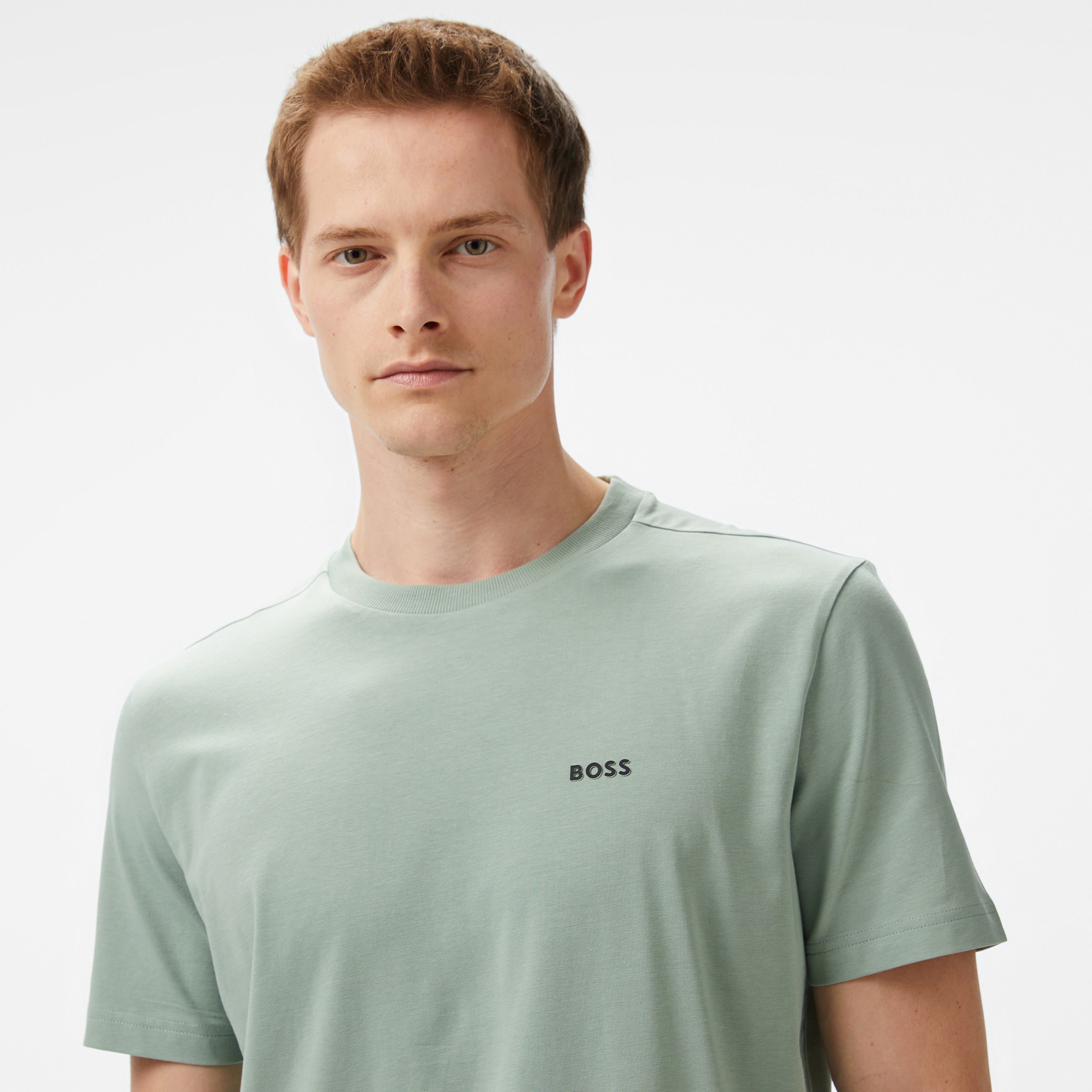 Boss Tee Erkek Yeşil T-Shirt