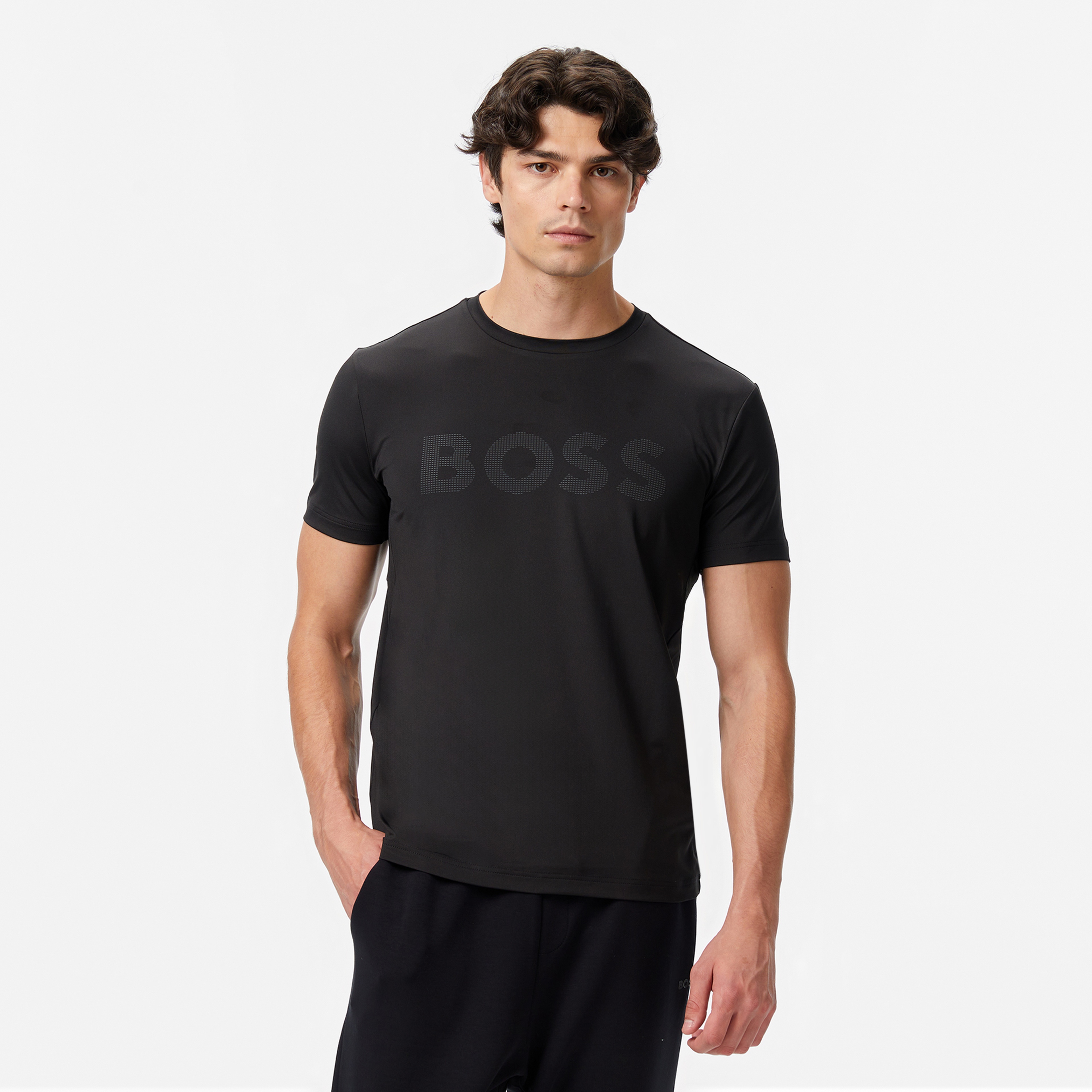 Boss Erkek Siyah T-Shirt