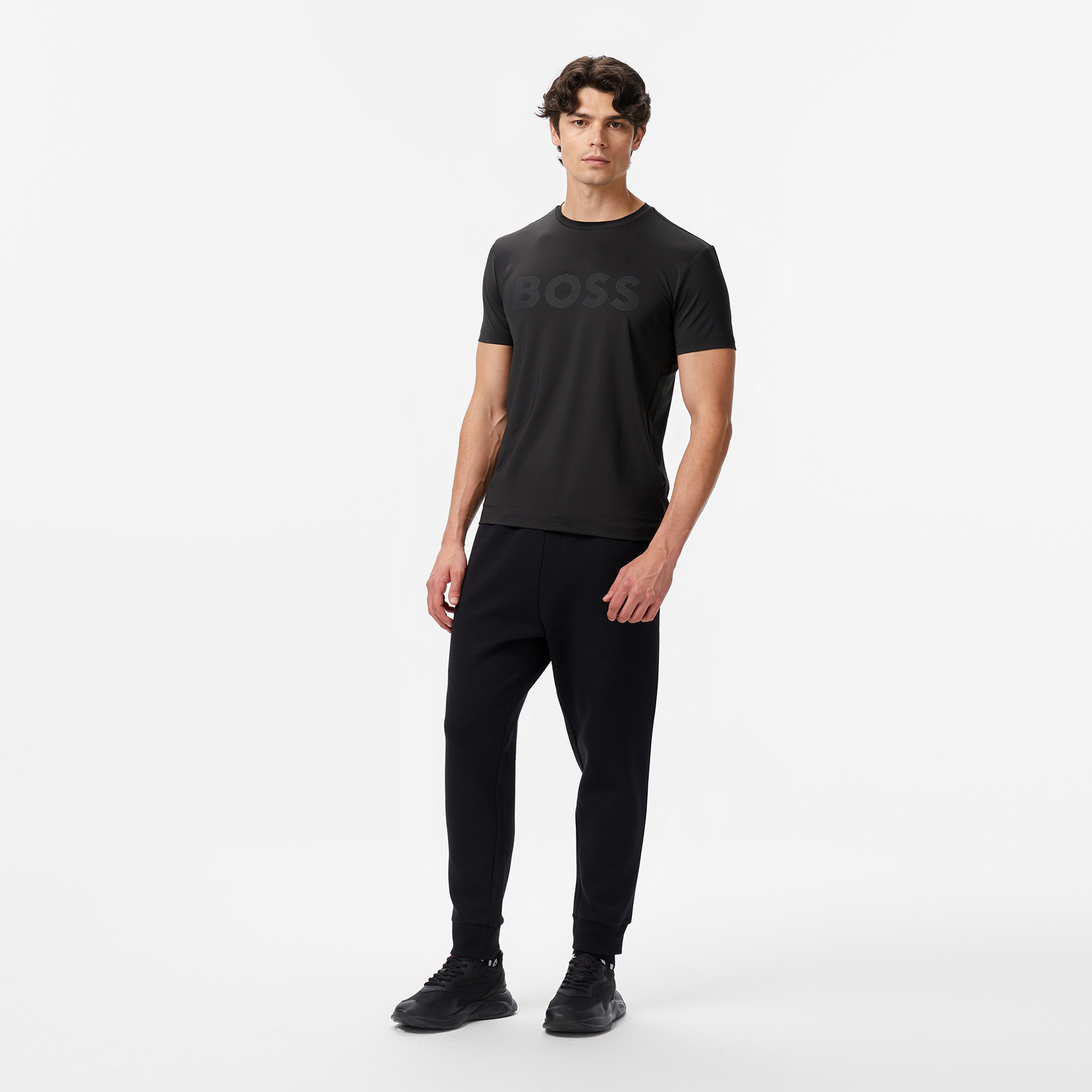 Boss Erkek Siyah T-Shirt