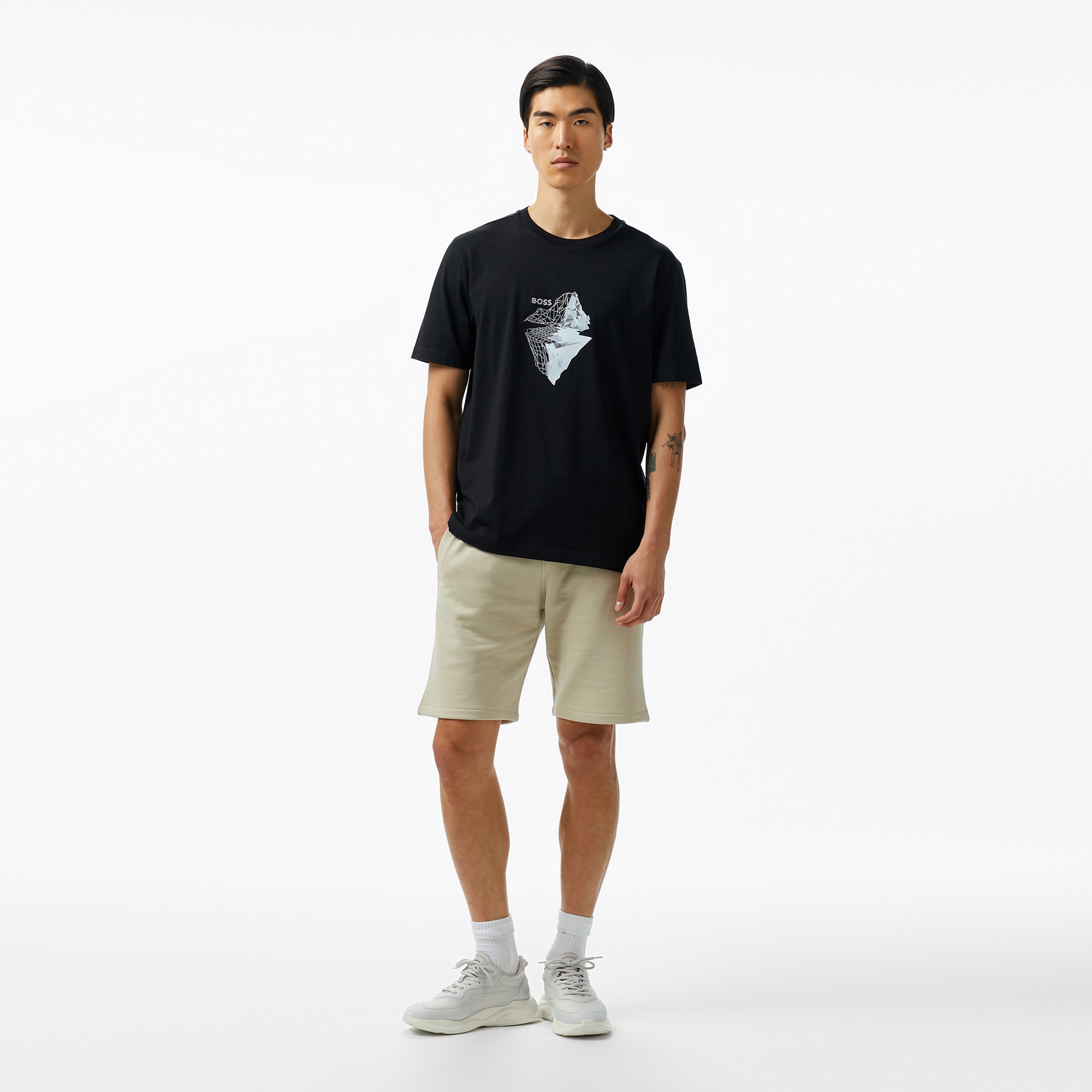 Boss Erkek Siyah T-Shirt