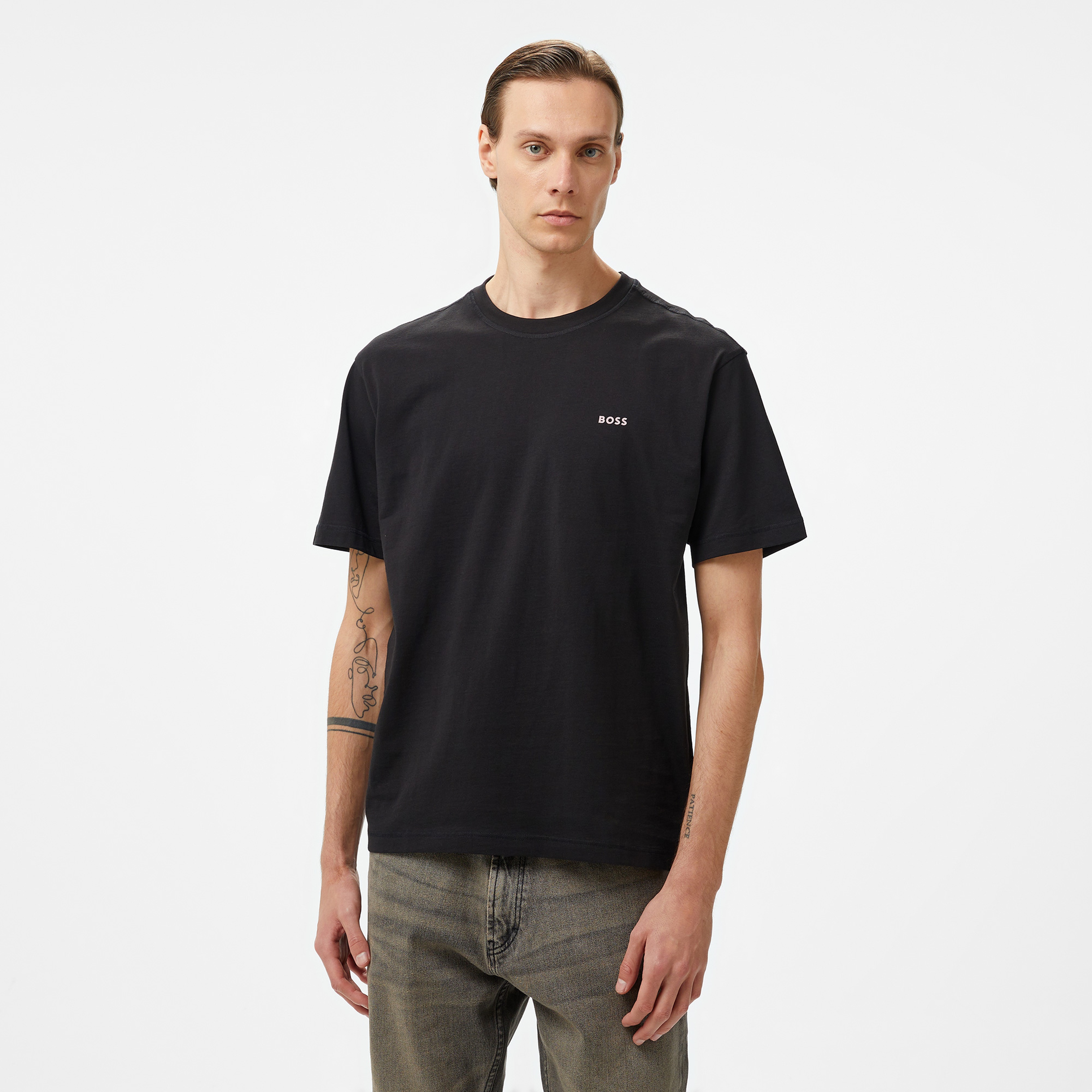 Boss Te Galaxy Erkek Siyah T-Shirt