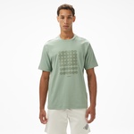 Boss Tee Print Striped C Erkek Yeşil T-Shirt