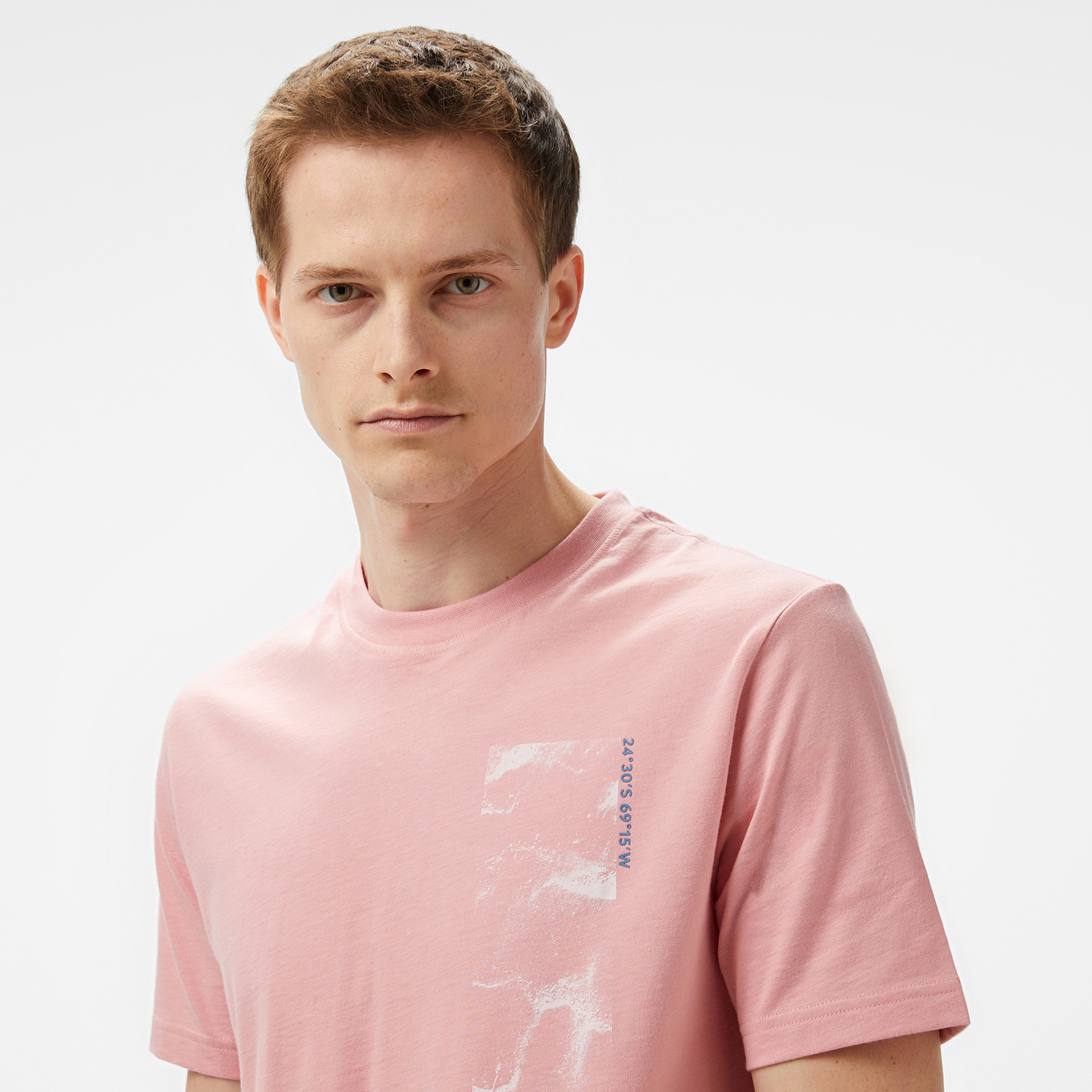 Boss Te Atacama Erkek Pembe T-Shirt