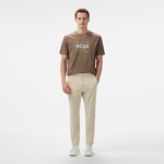 Boss Logospace Erkek Bej T-Shirt