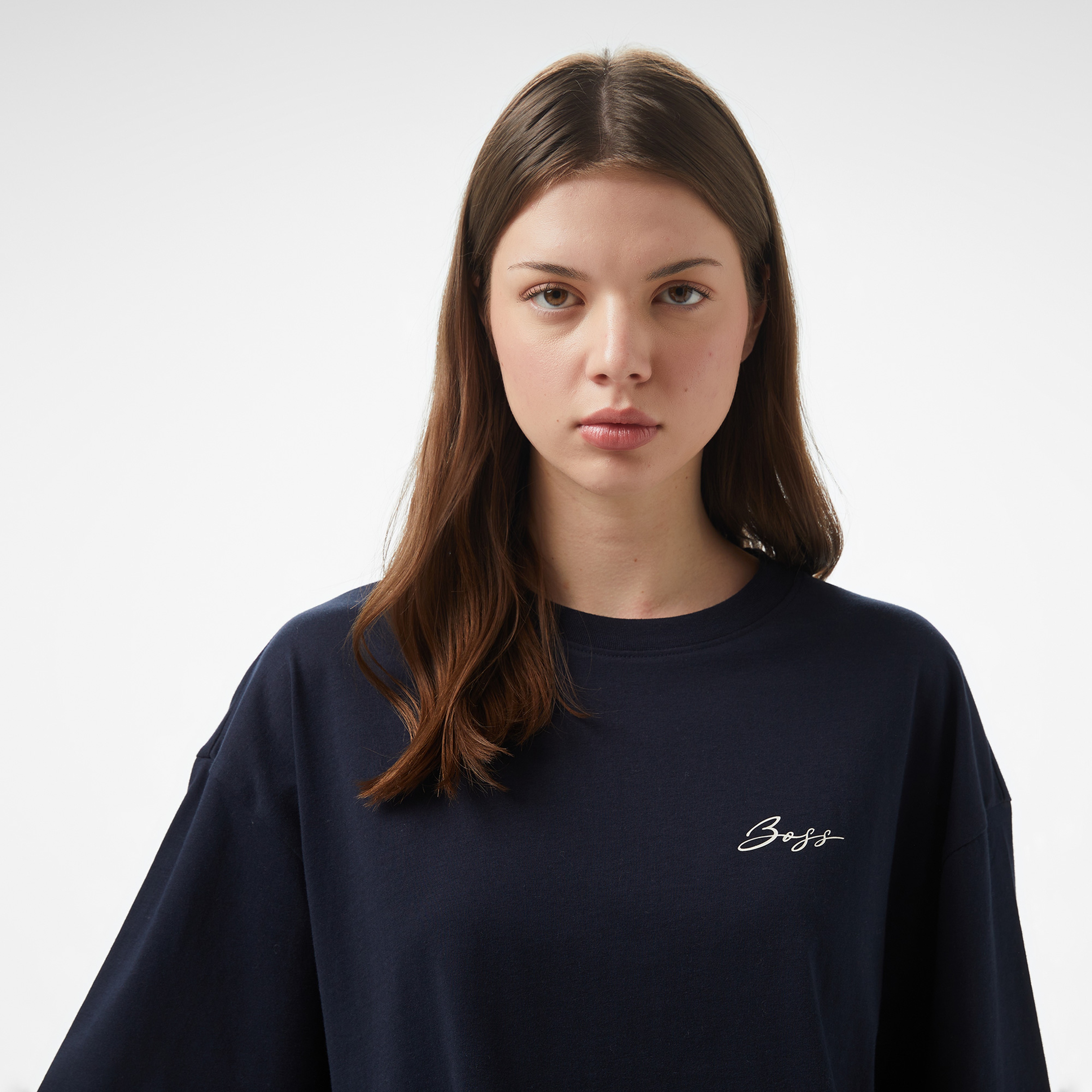 Boss C Eboyfriend 4 Kadın Lacivert T-Shirt